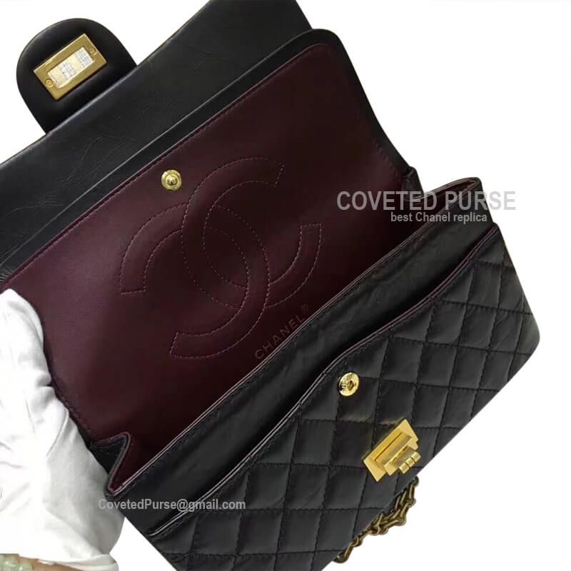 Chanel reissue replica review inner view