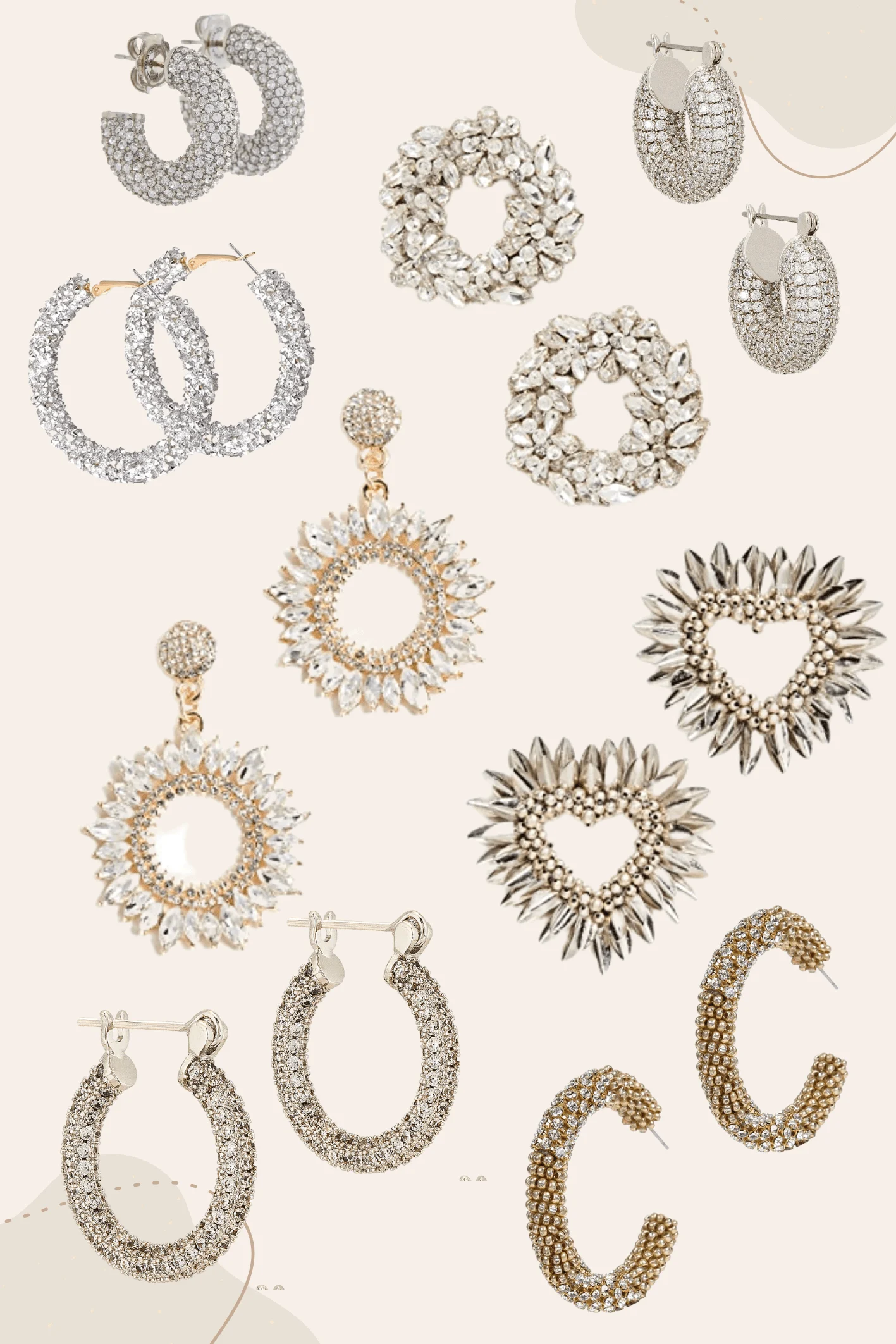 amina muaddi earrings dupe