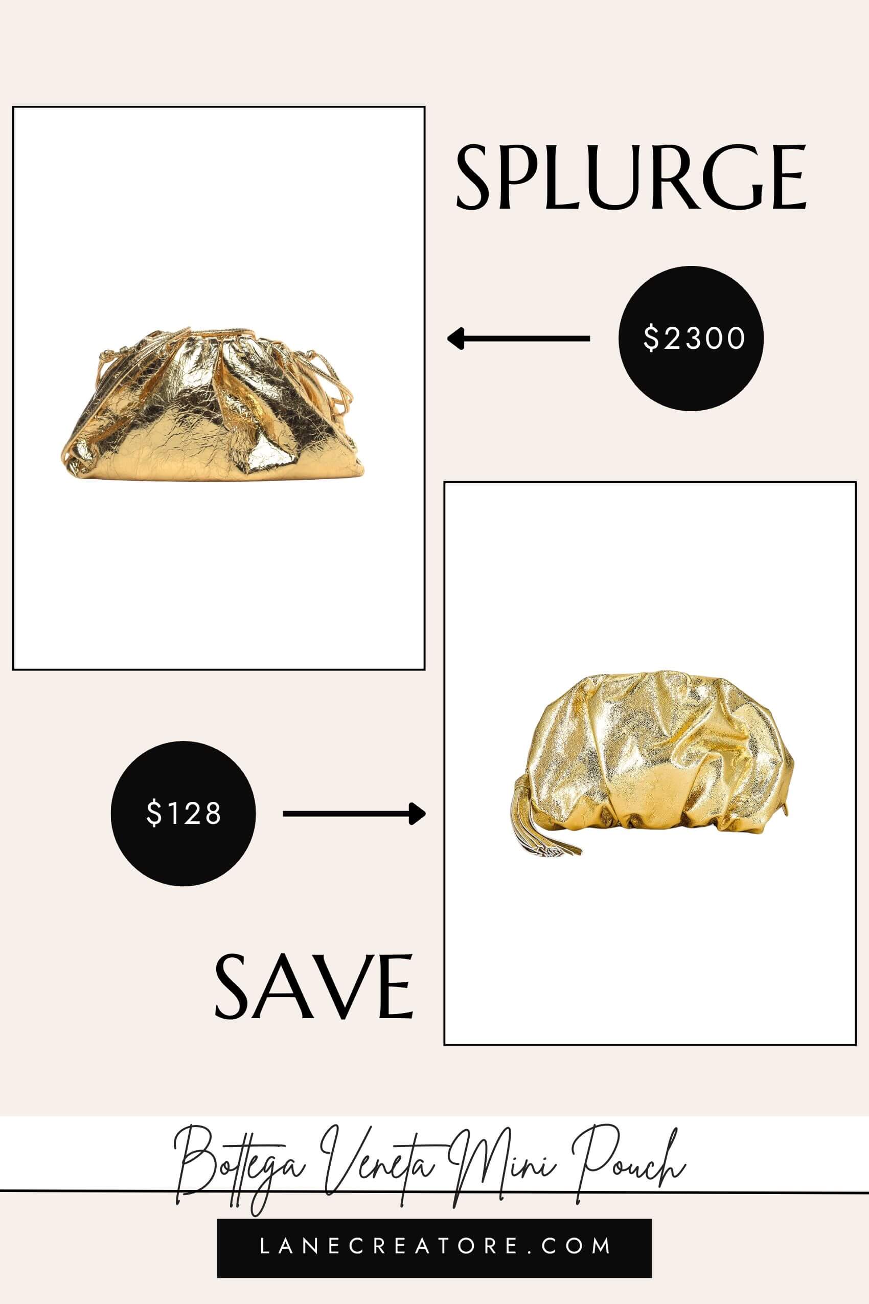 bottega veneta mini pouch dupe