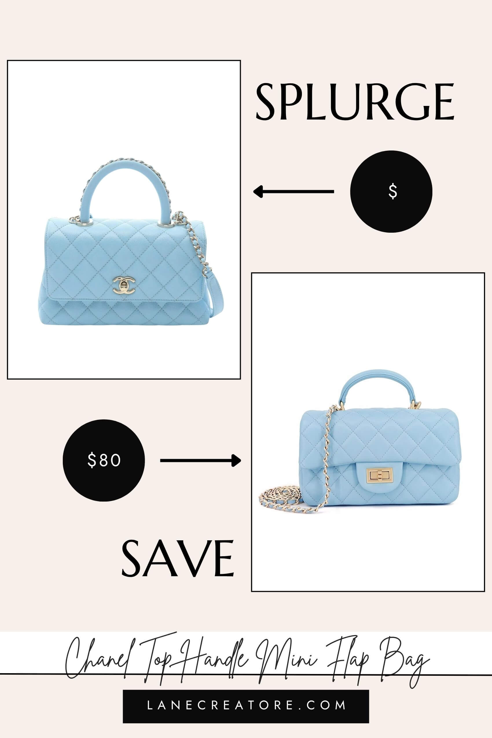 chanel mini flap bag dupe