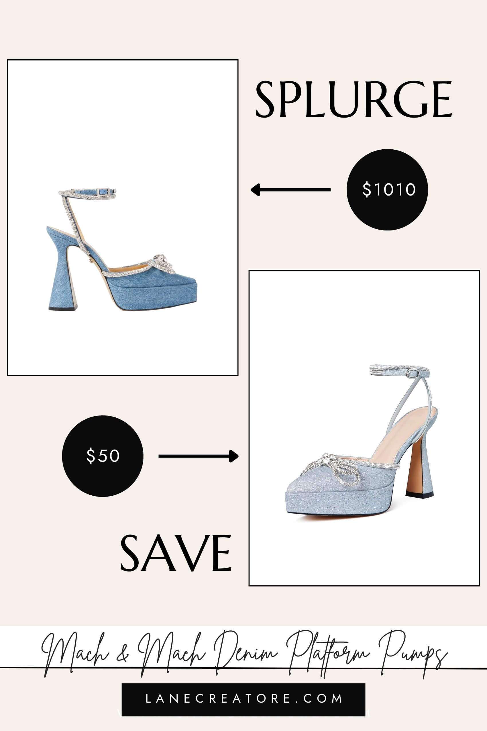 mach and mach platform heels dupe
