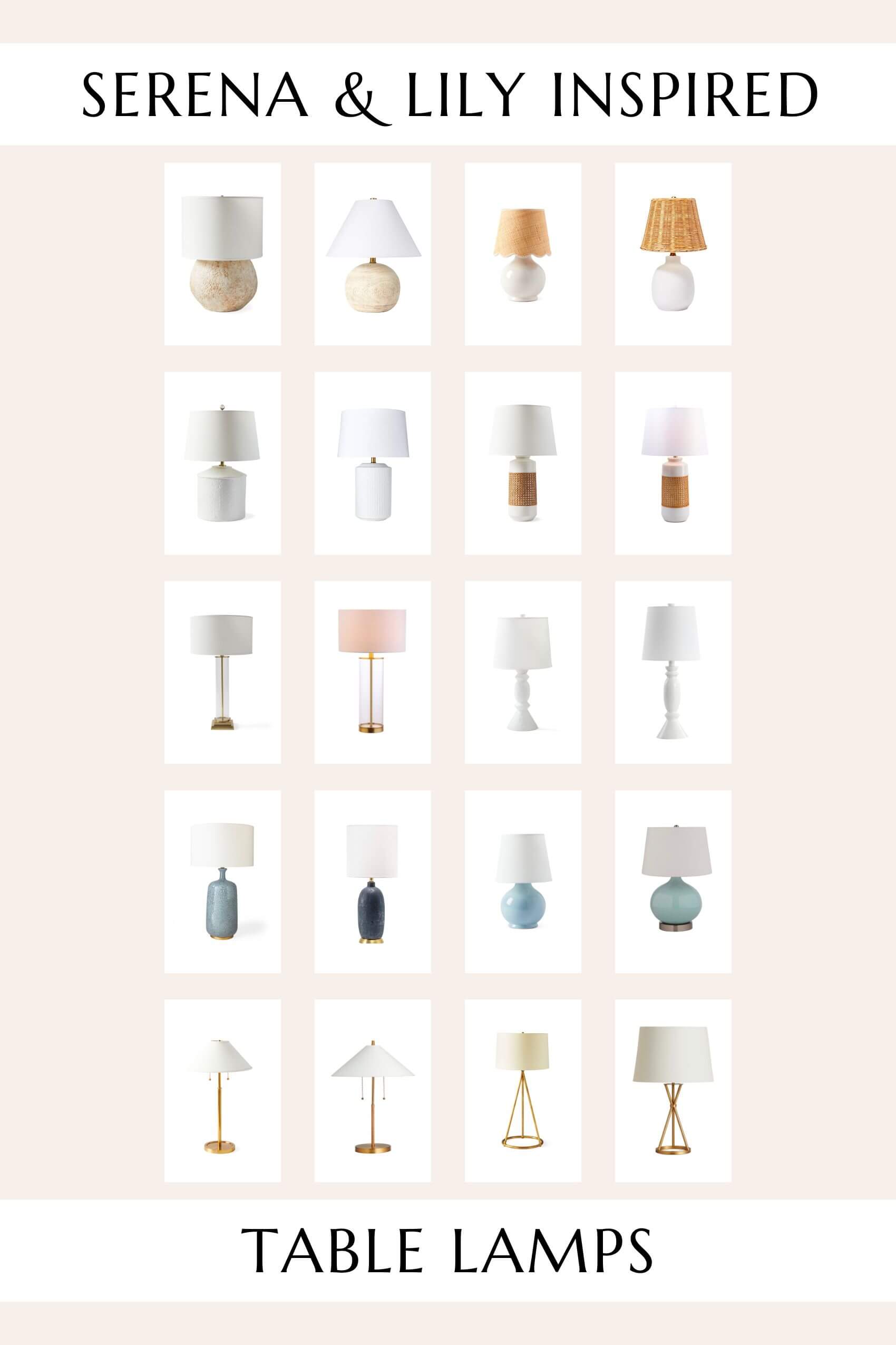 serena and lily lamp dupes