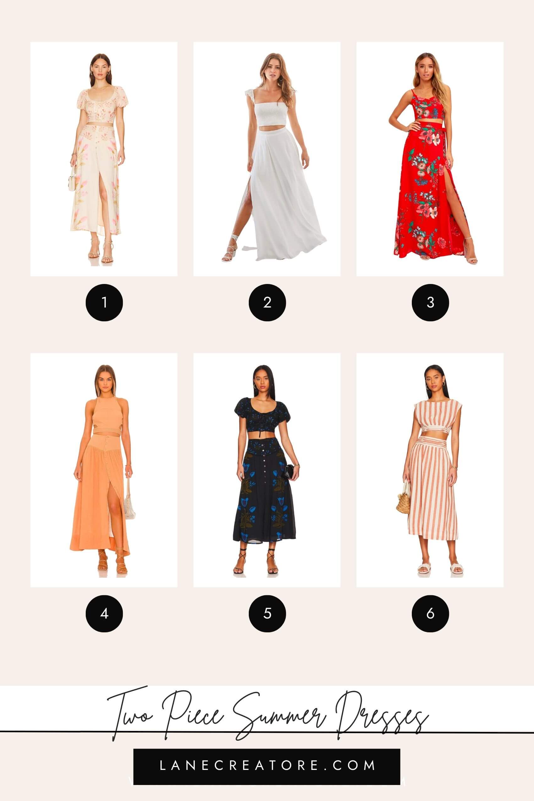 Two-Piece Summer Dress