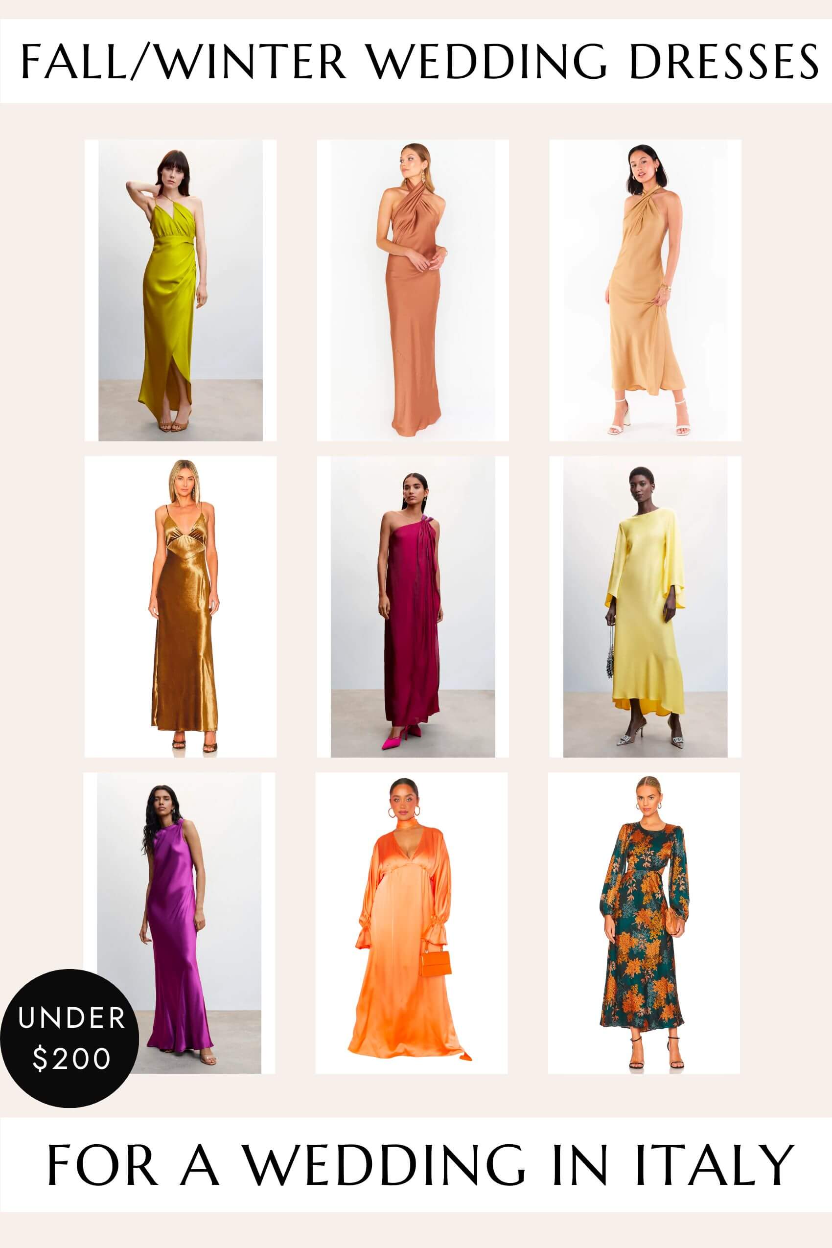 what to wear to a beach wedding in italy