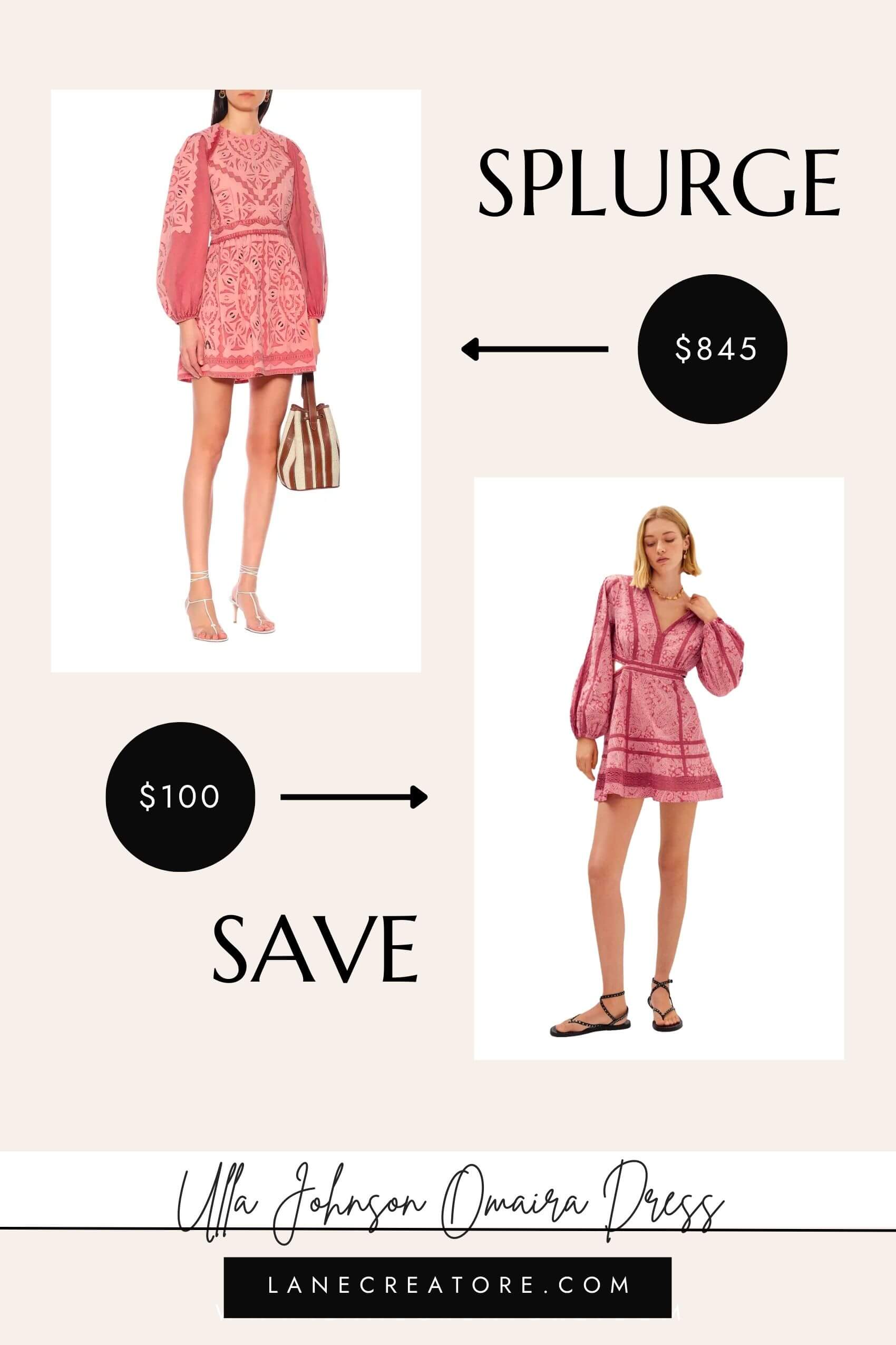 Ulla Johnson dress dupe