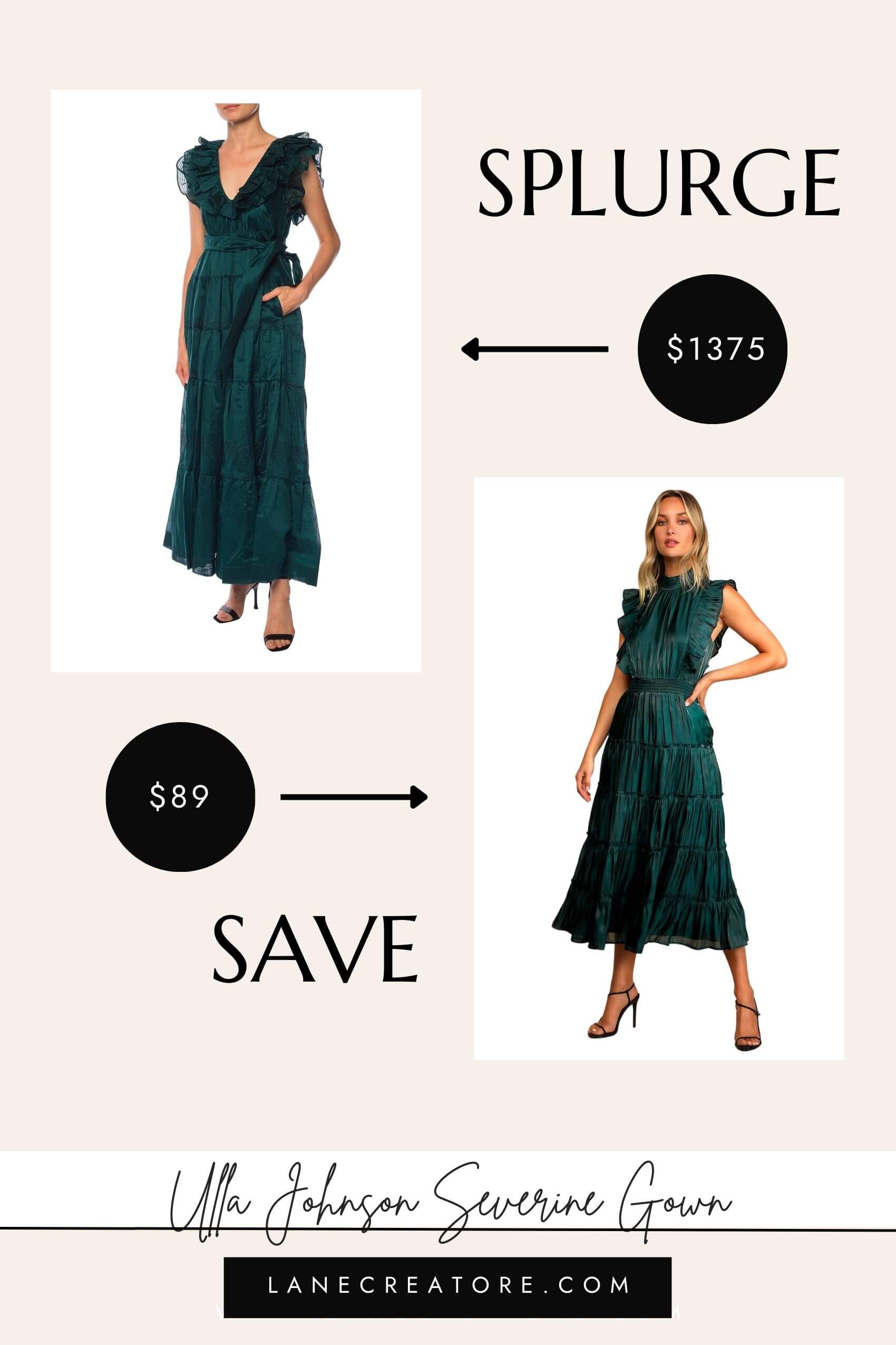ulla johnson dress dupe