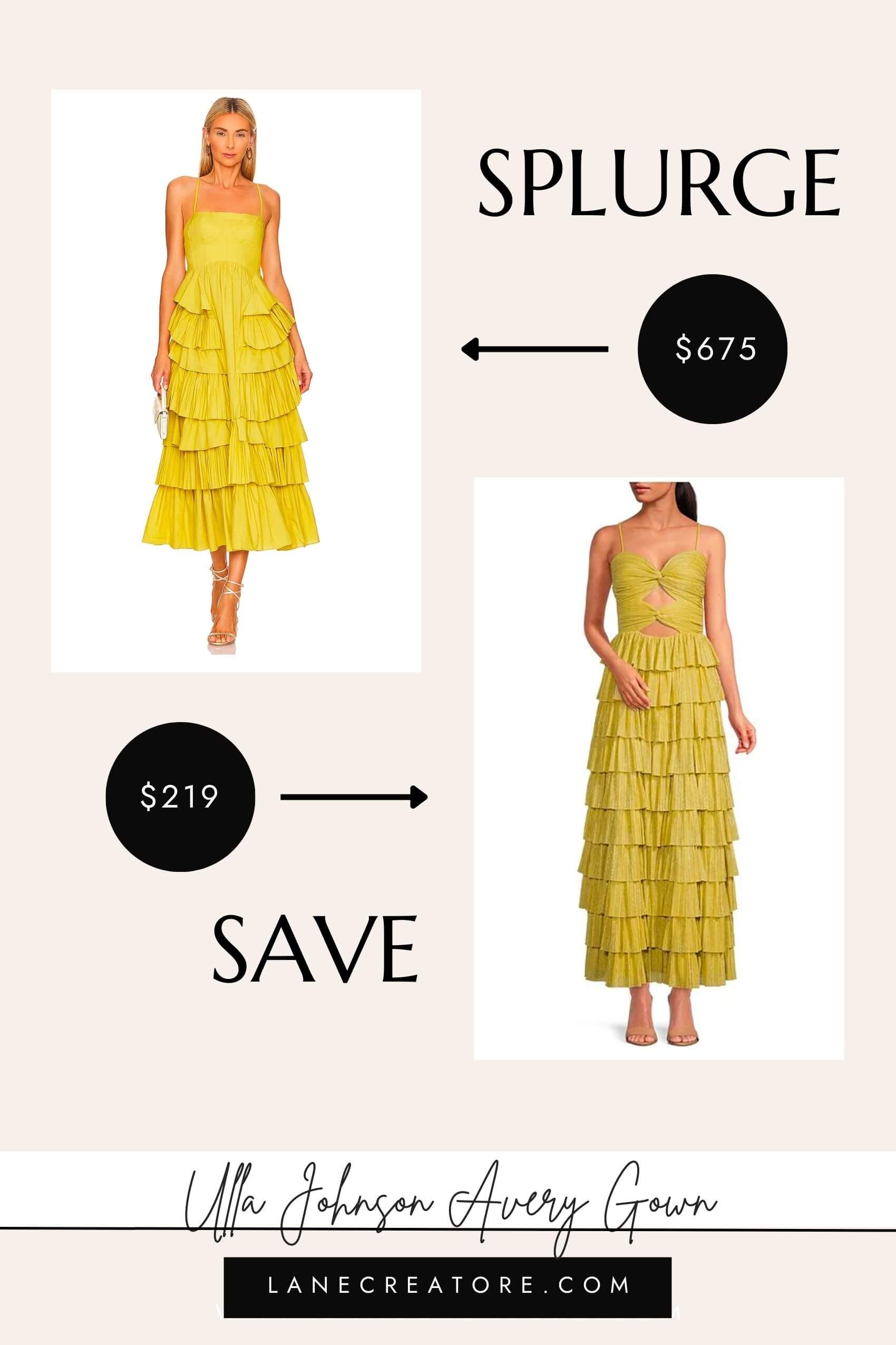 ulla johnson dupe avery dress