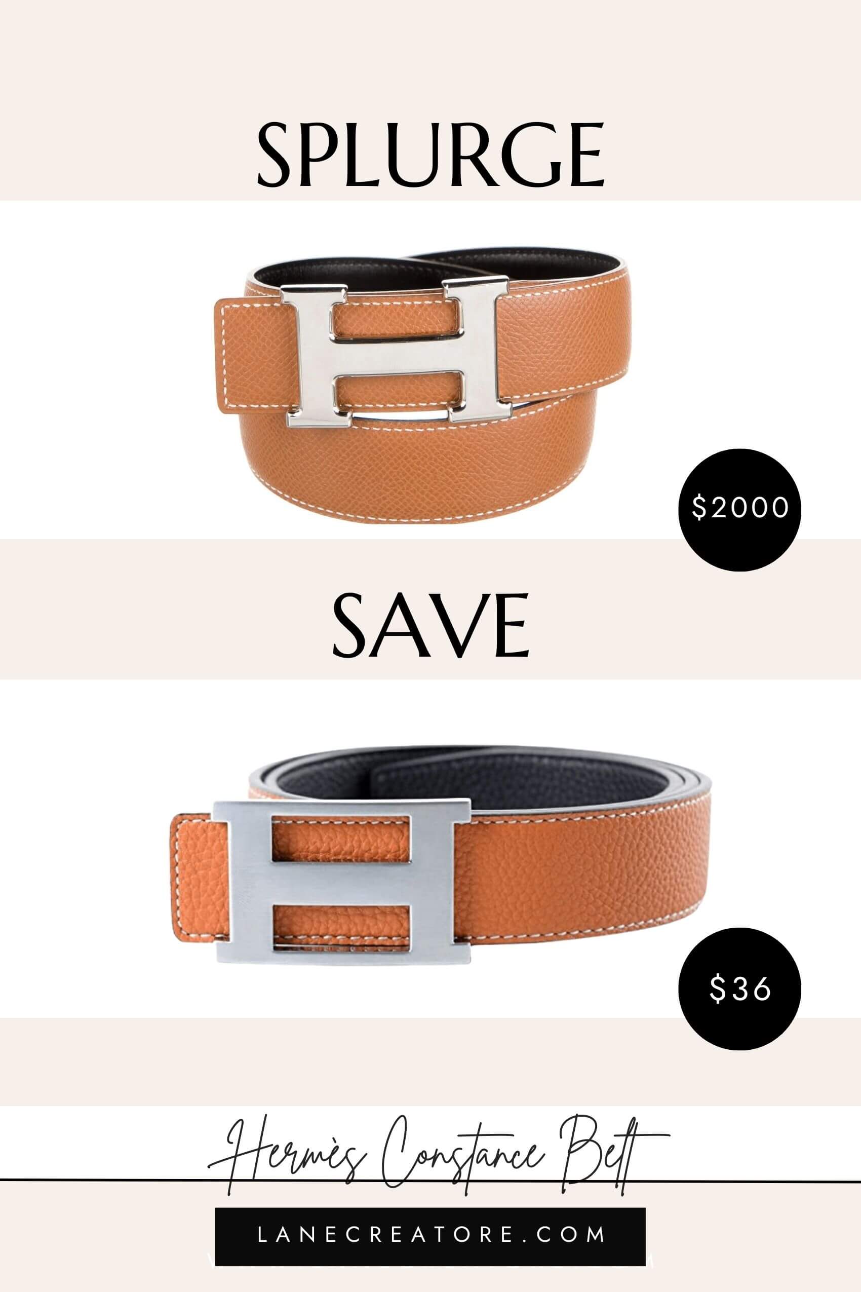 designer belt dupes, Hermes belt dupe 