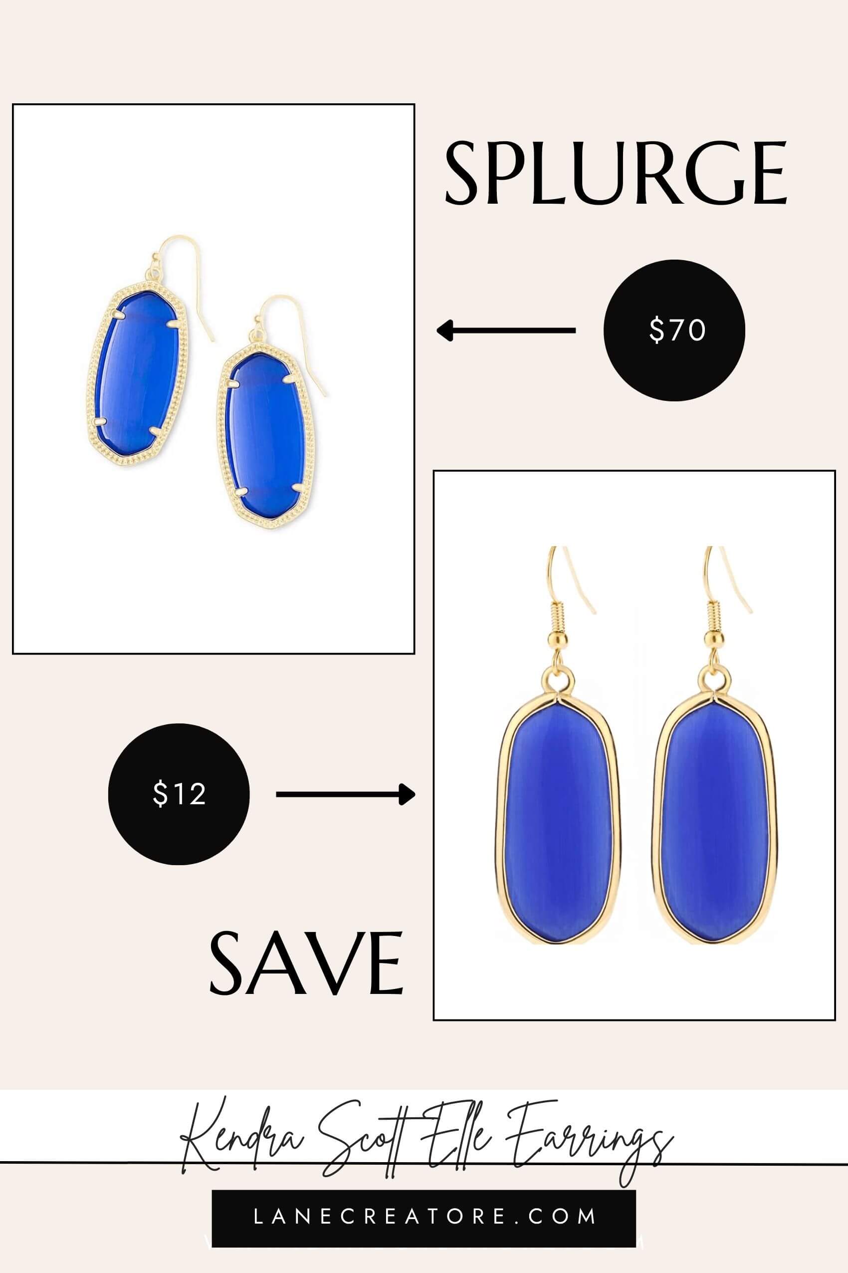 kendra scott dupe earrings