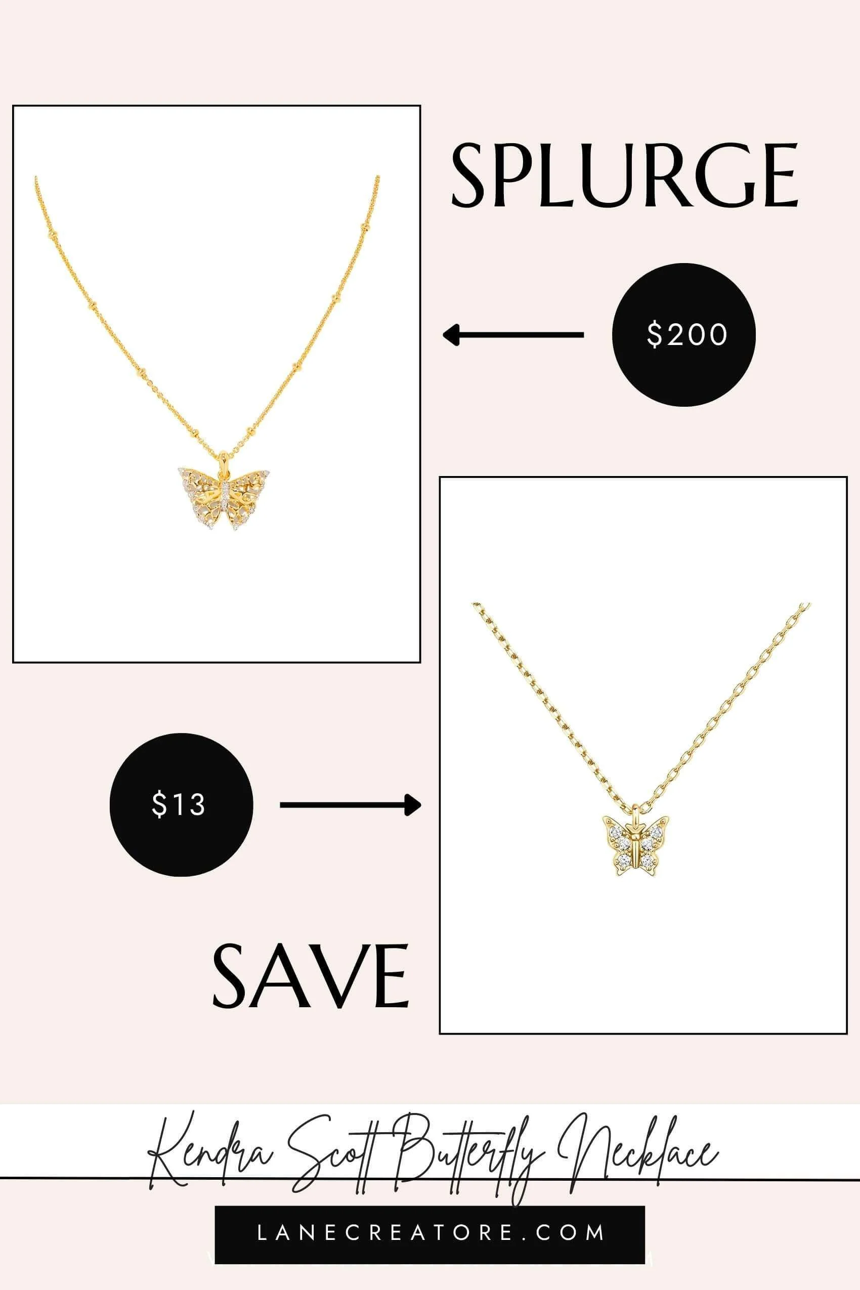 kendra scott dupe necklace