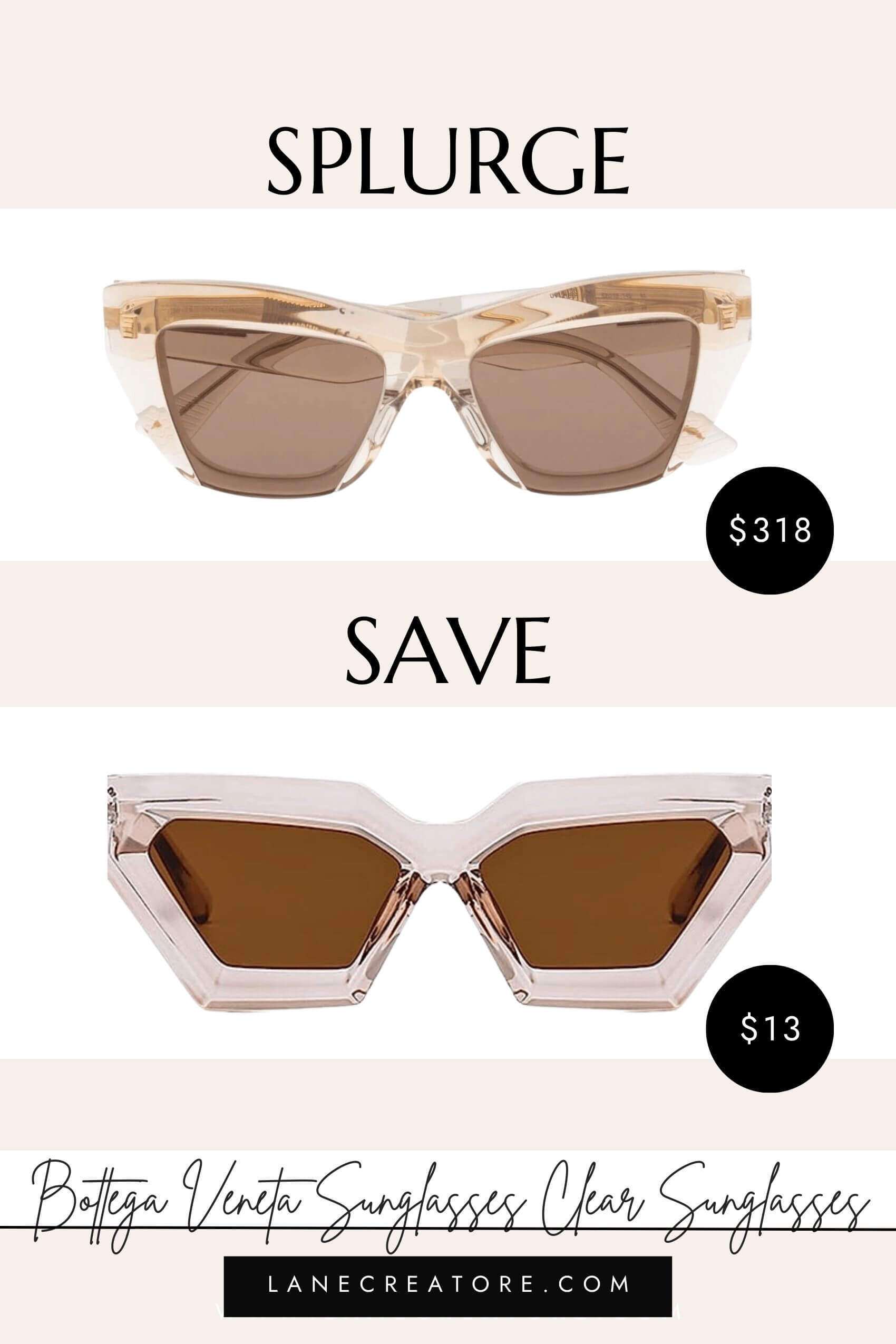 bottega veneta cat eye sunglasses dupe