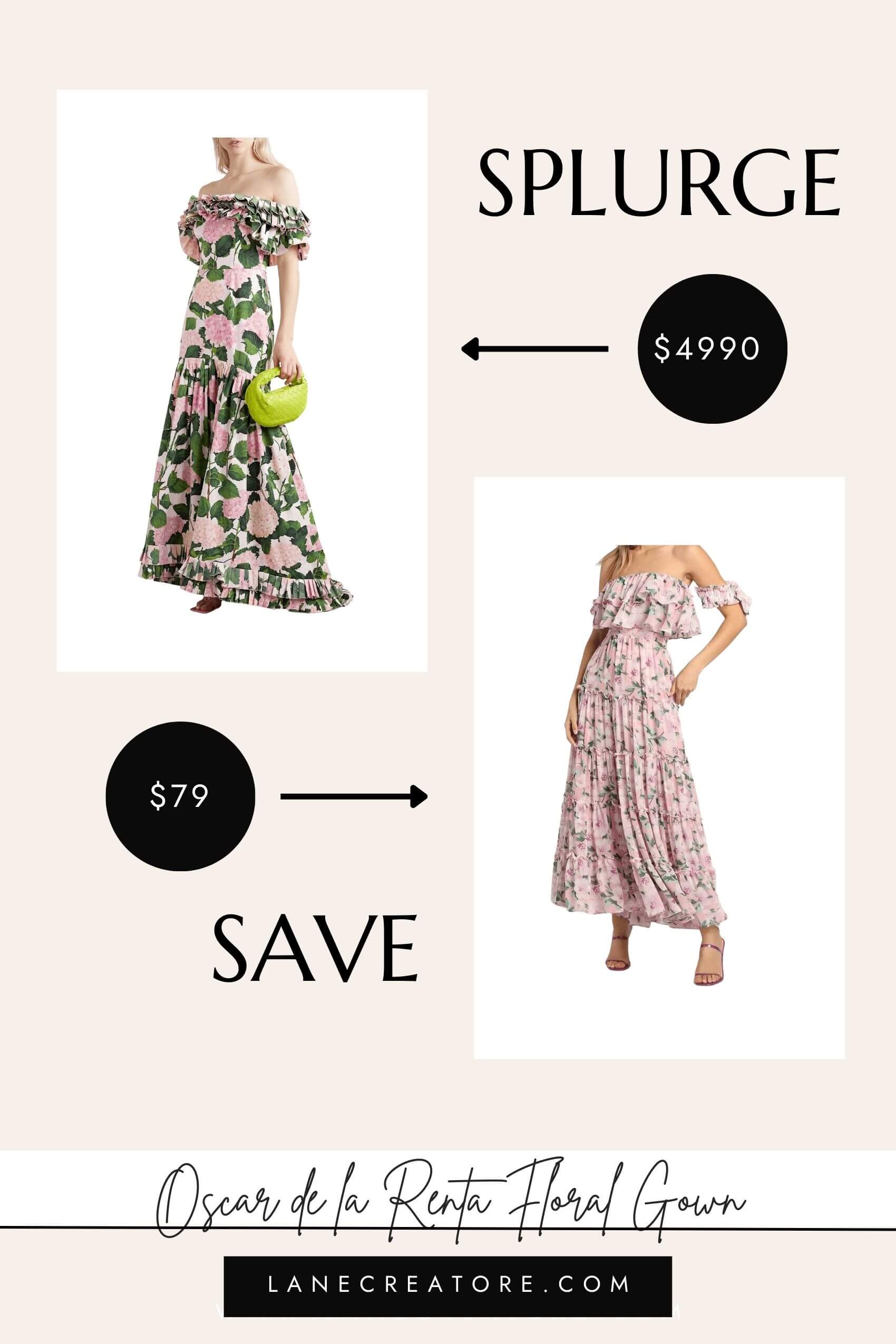 oscar de la renta gown dupe oscar de la renta dupes