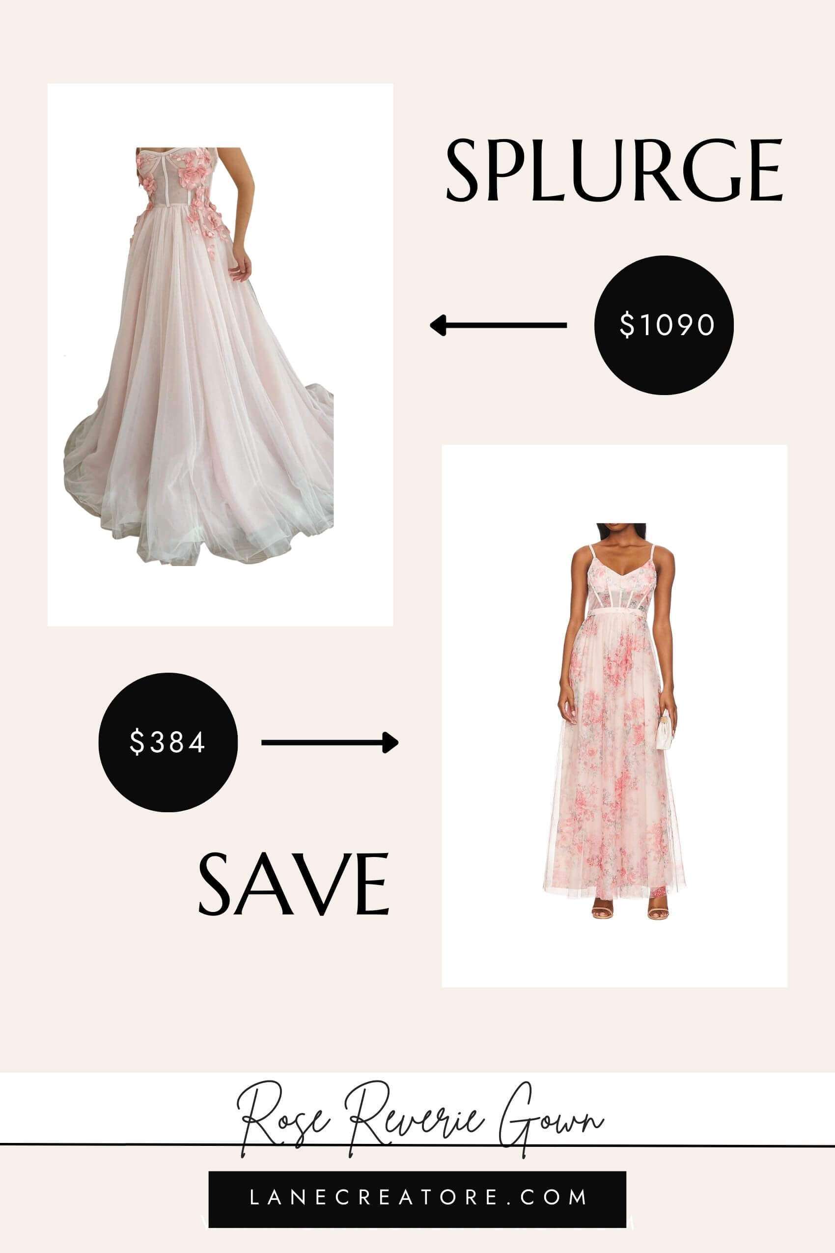 teuta matoshi pink dress dupe