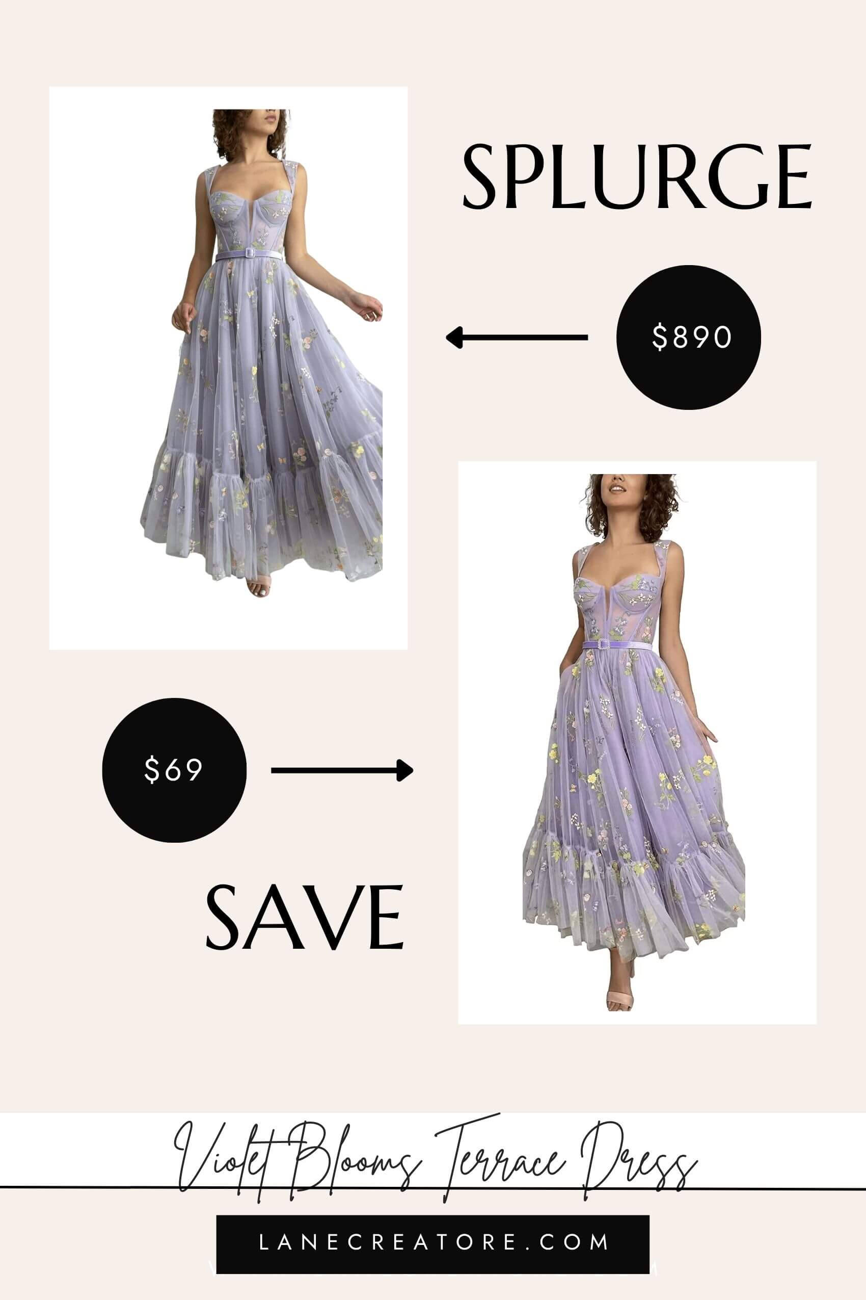 teuta matoshi purple dress dupe