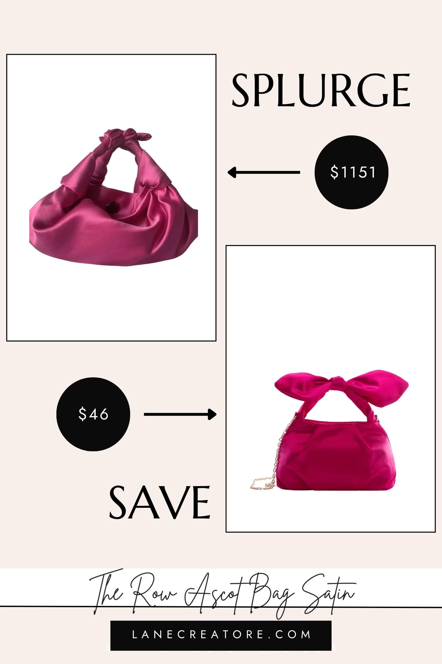 the row ascot bag dupe