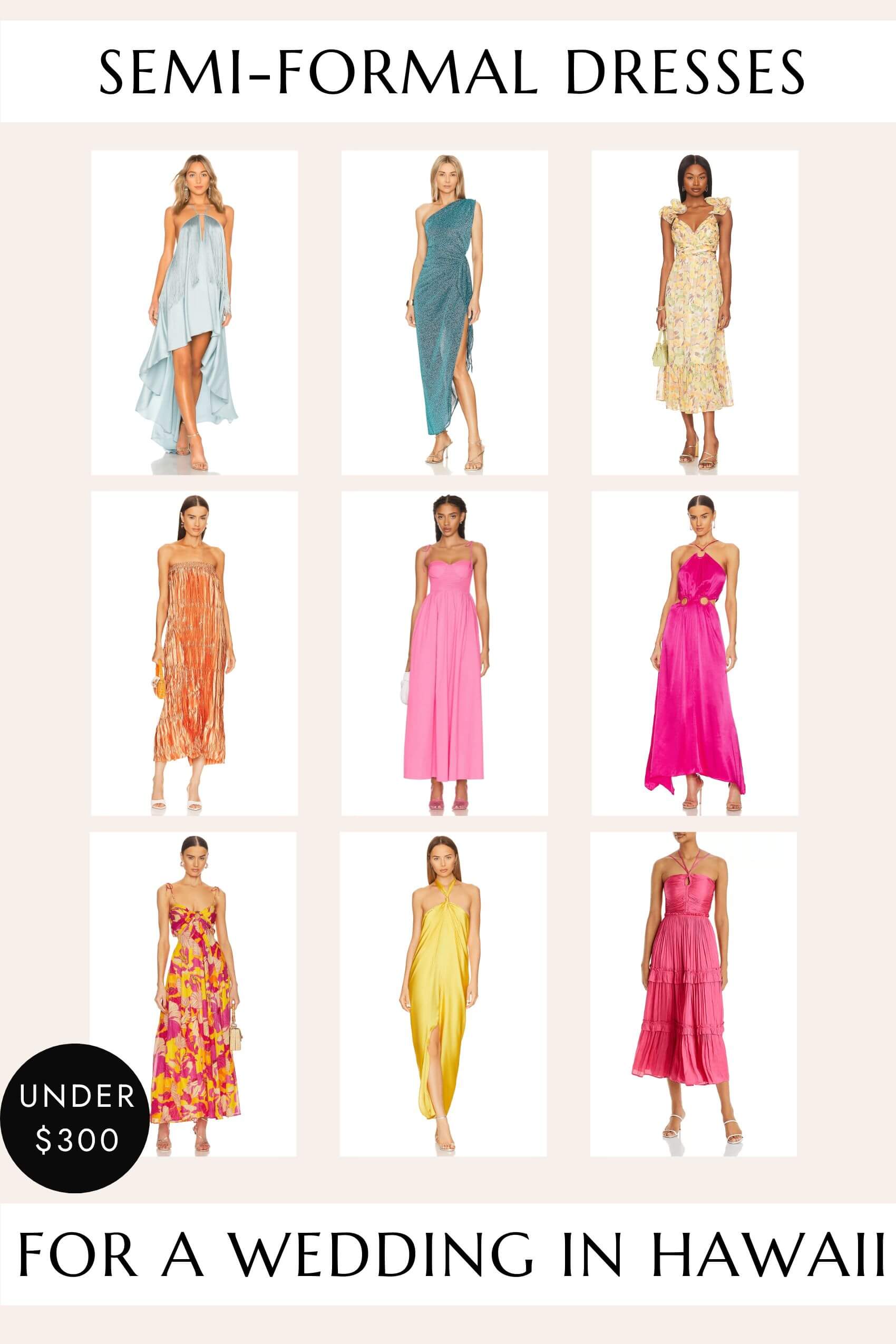 what to wear to a wedding in hawaii