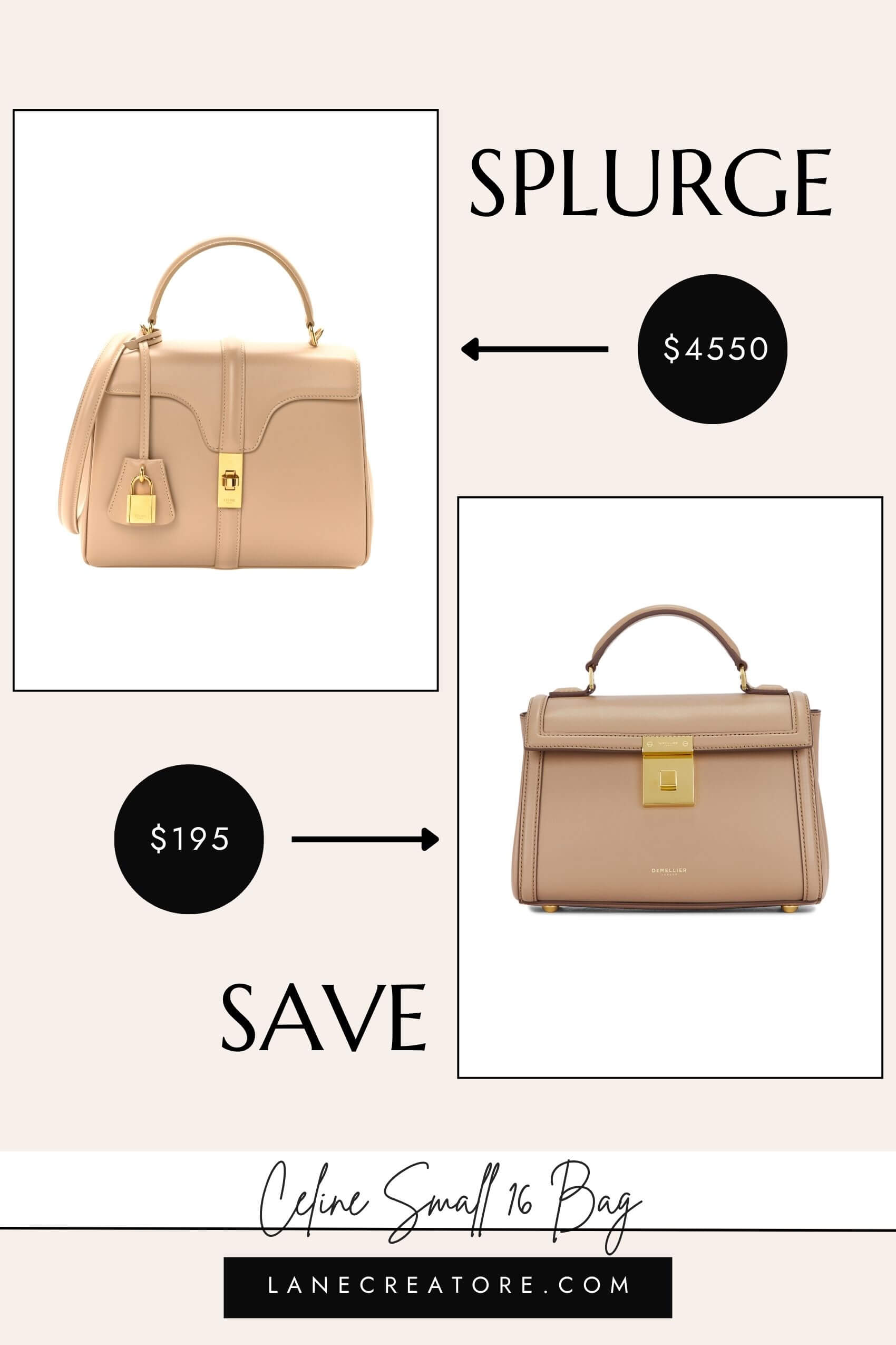 celine small 16 bag dupe