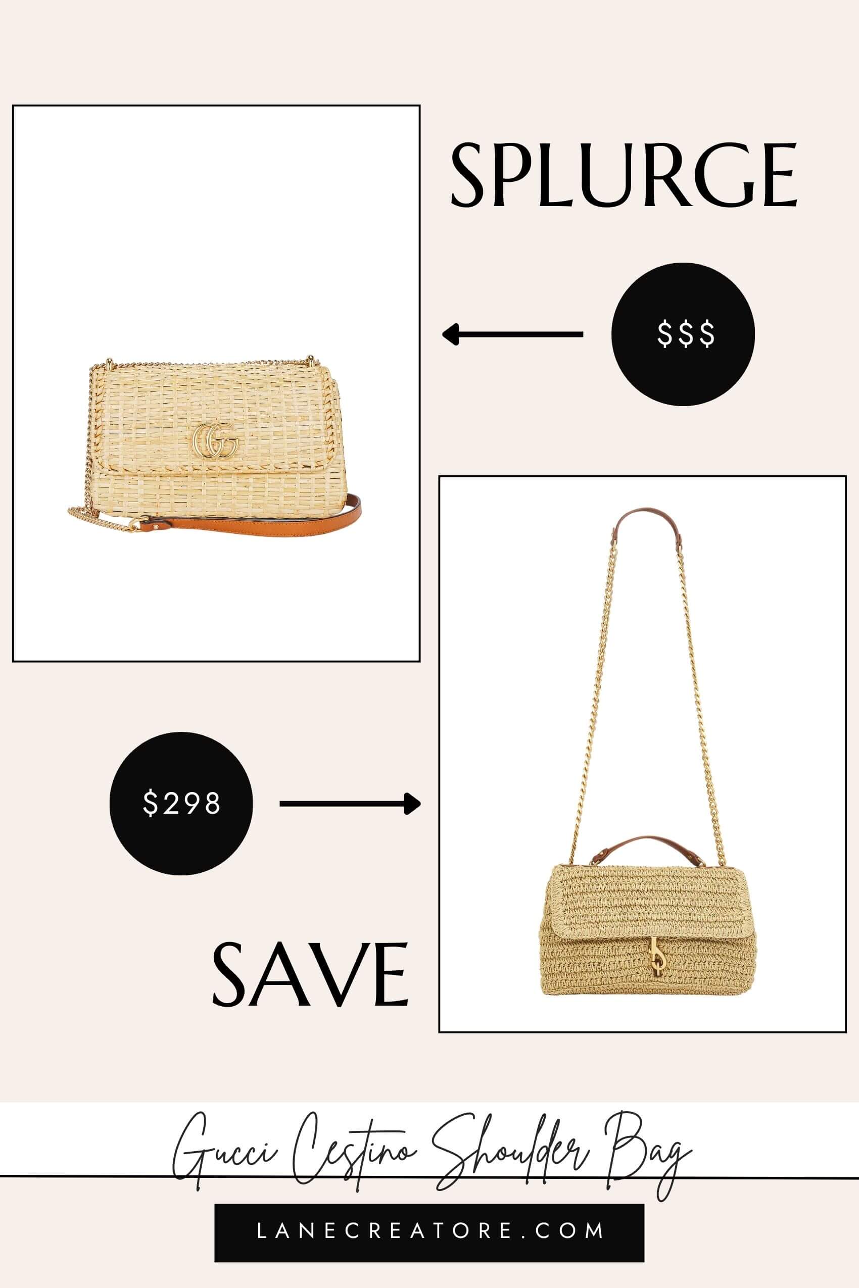 gucci cestino bag dupe