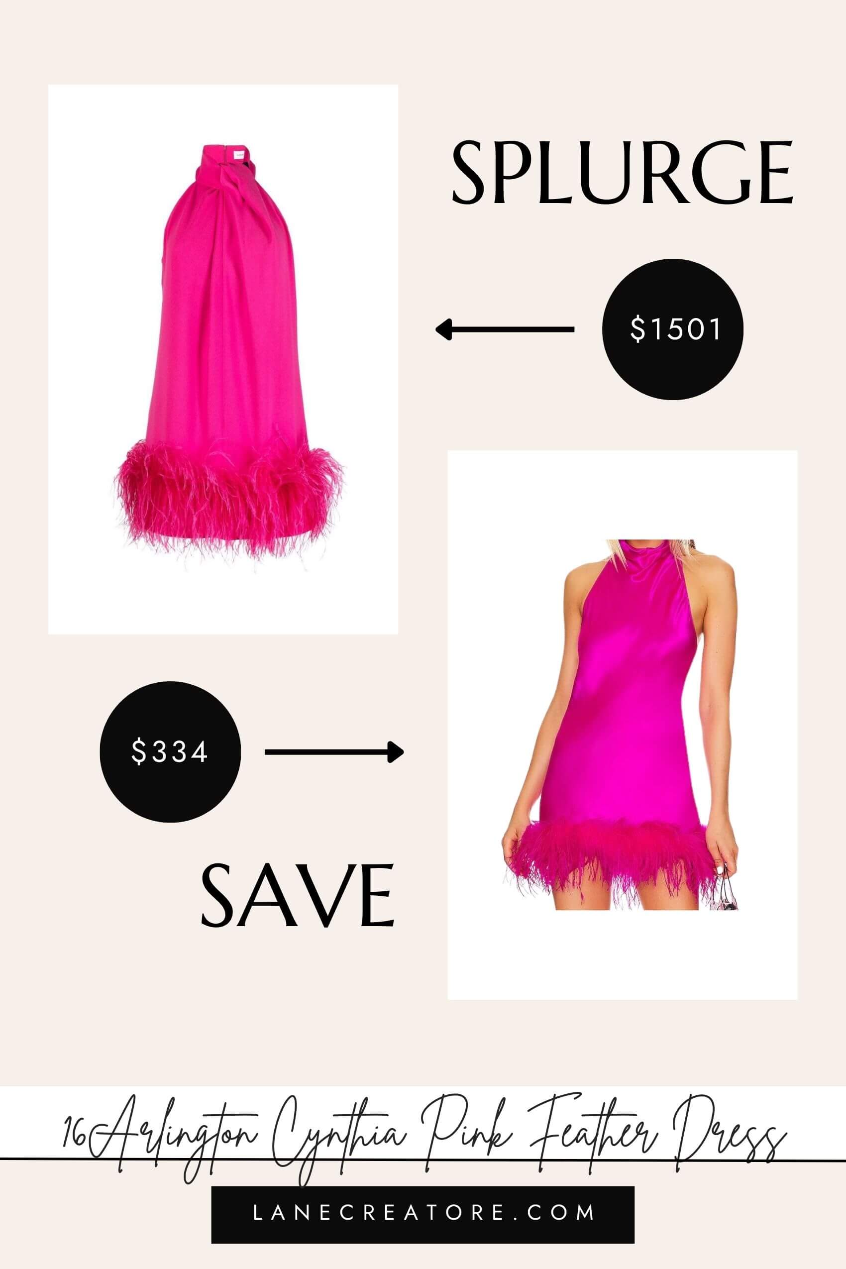 16 arlington dress dupe