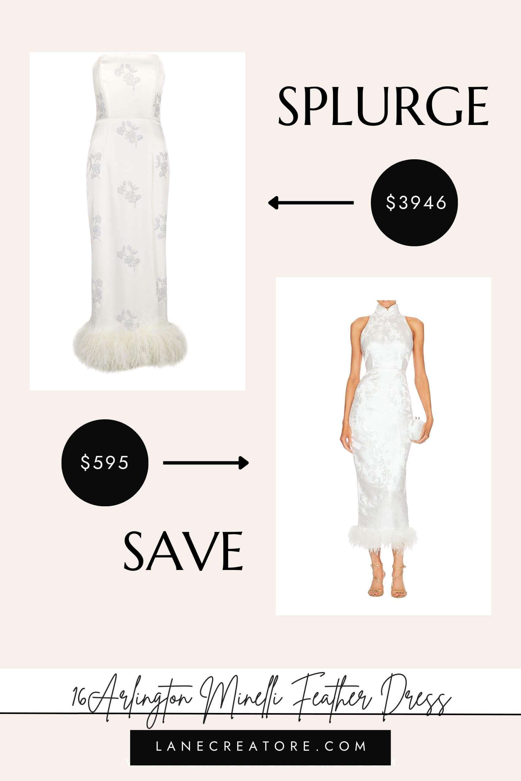 16 arlington dress dupe