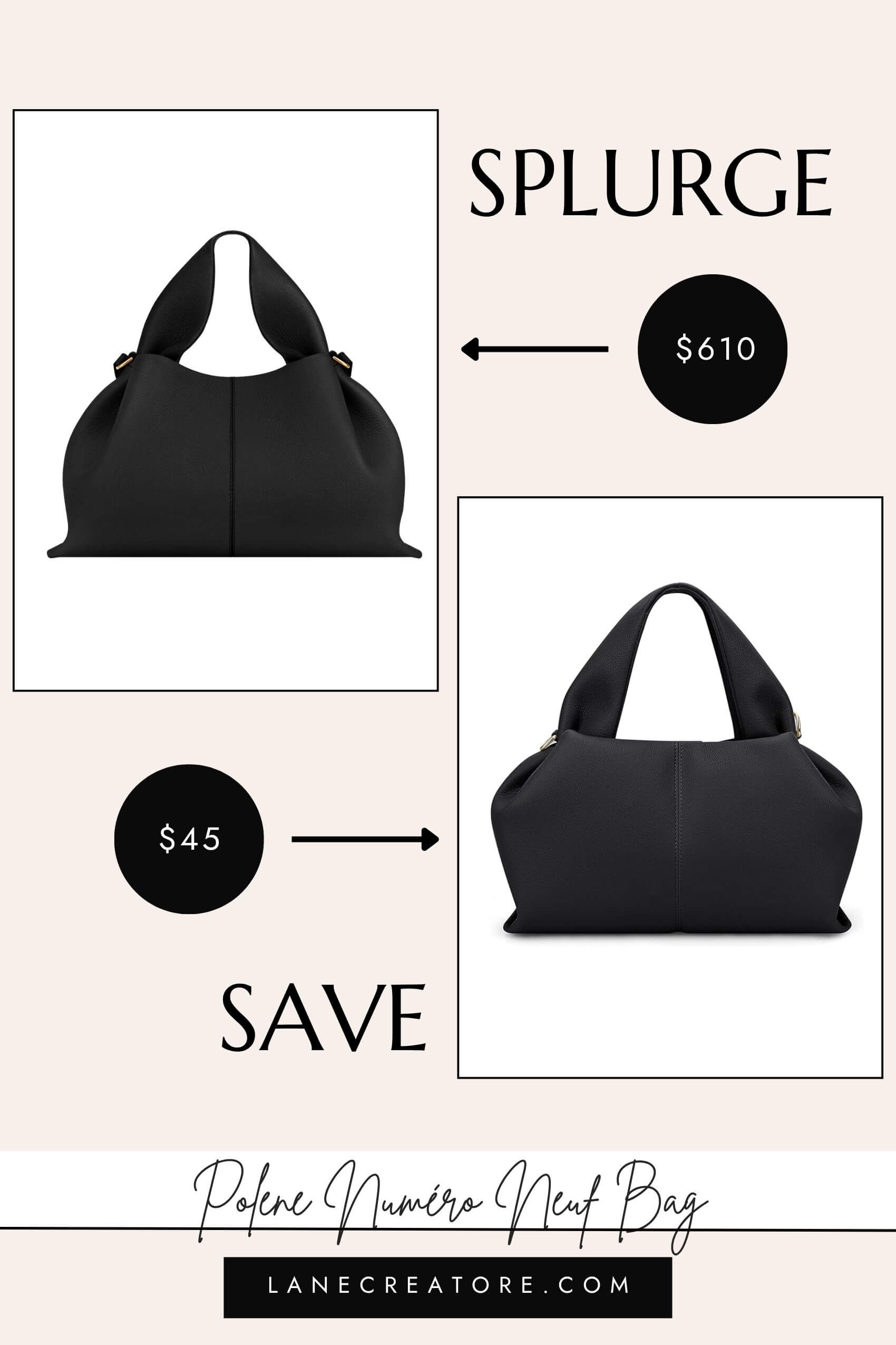 polene numero neuf bag dupe