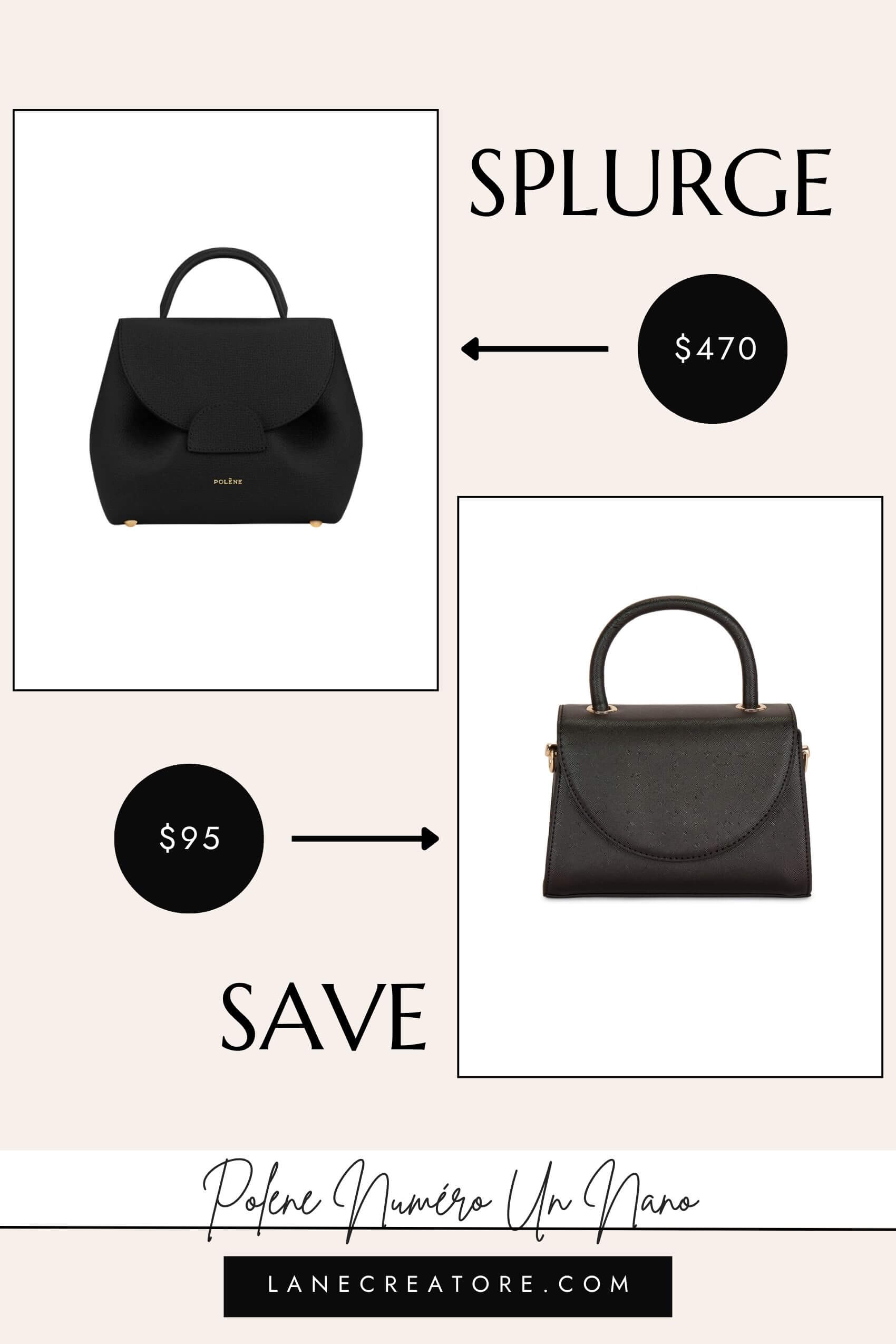 polene numero un nano bag dupe