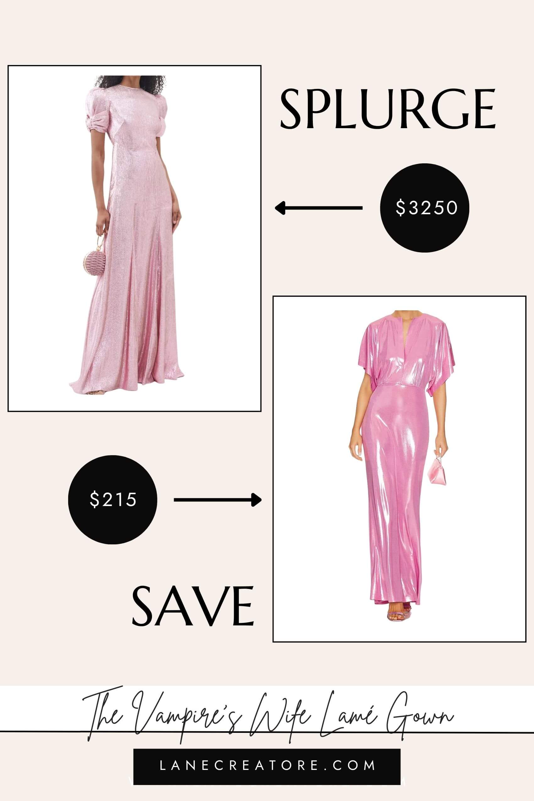 the vampires wife maxi dress dupe