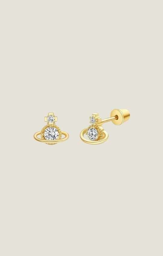 vivienne westwood stud earrings dupe