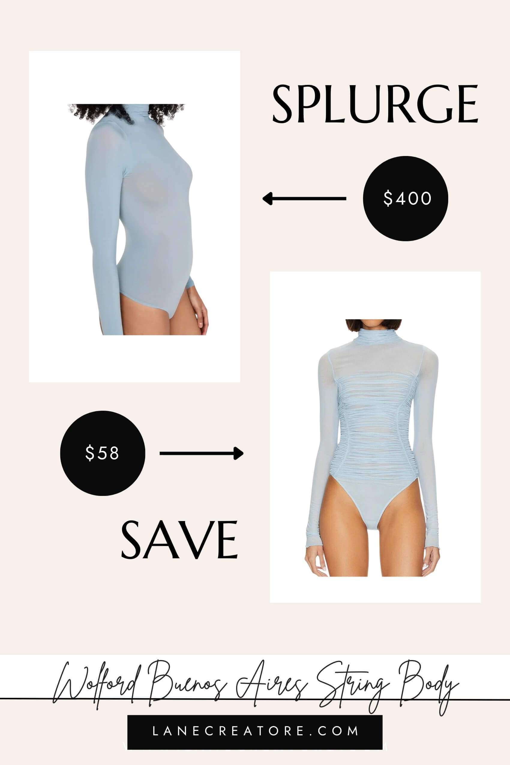 wolford bodysuit dupe