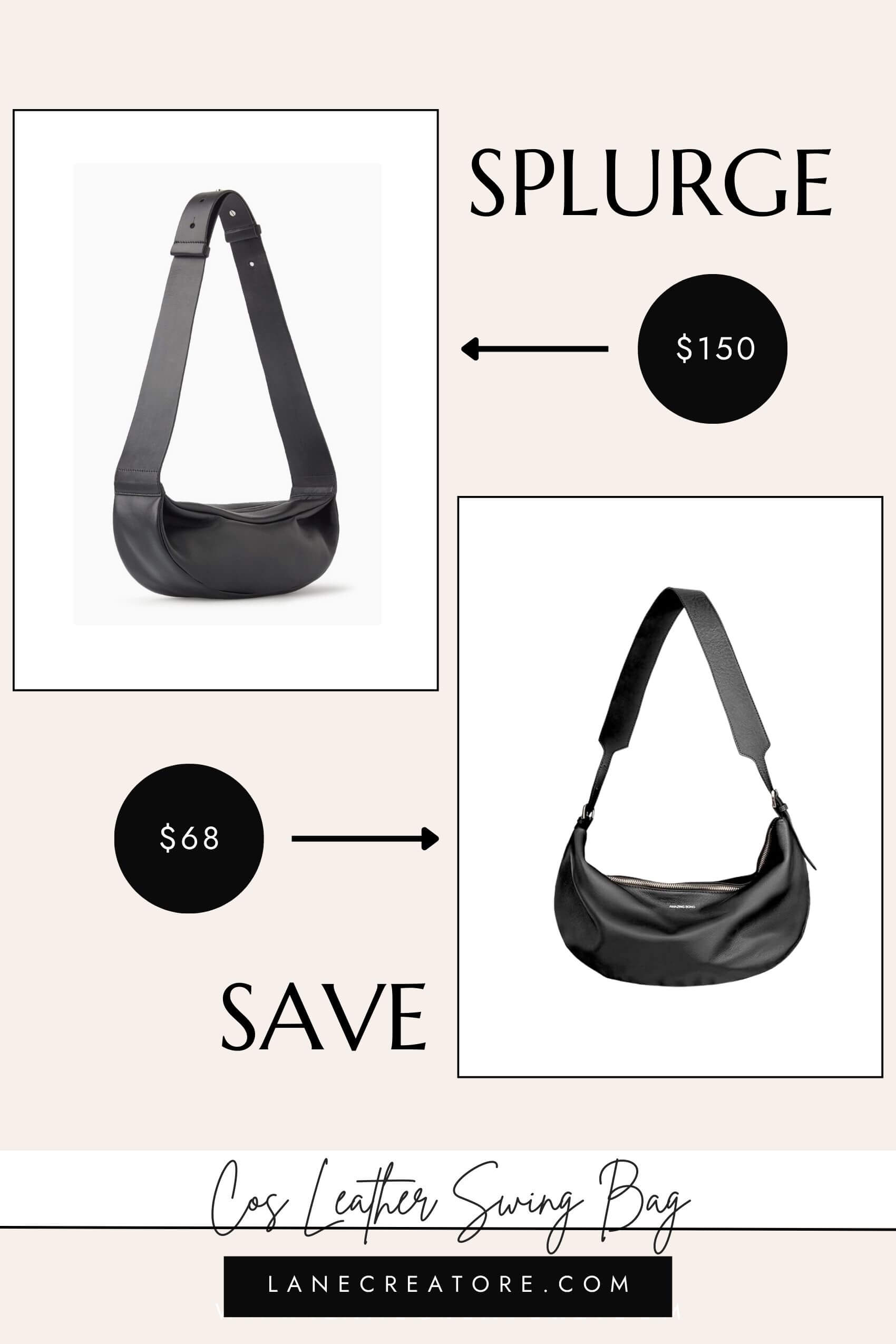 cos crossbody bag dupe