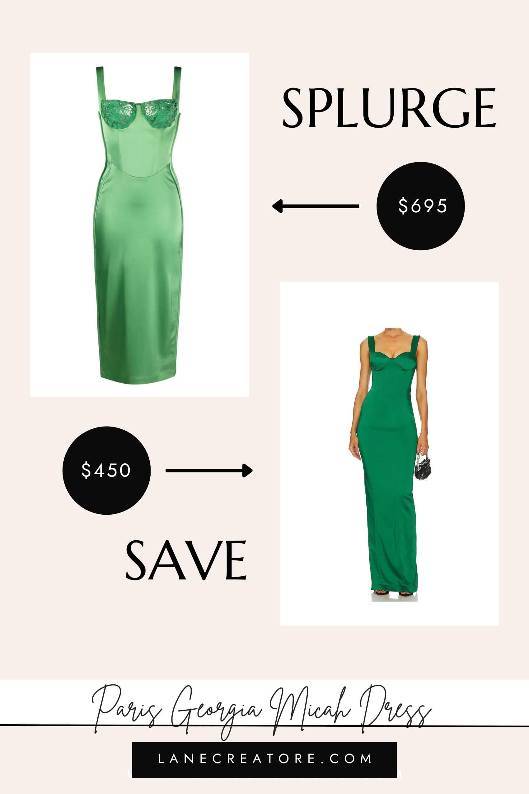 paris georgia dress dupe