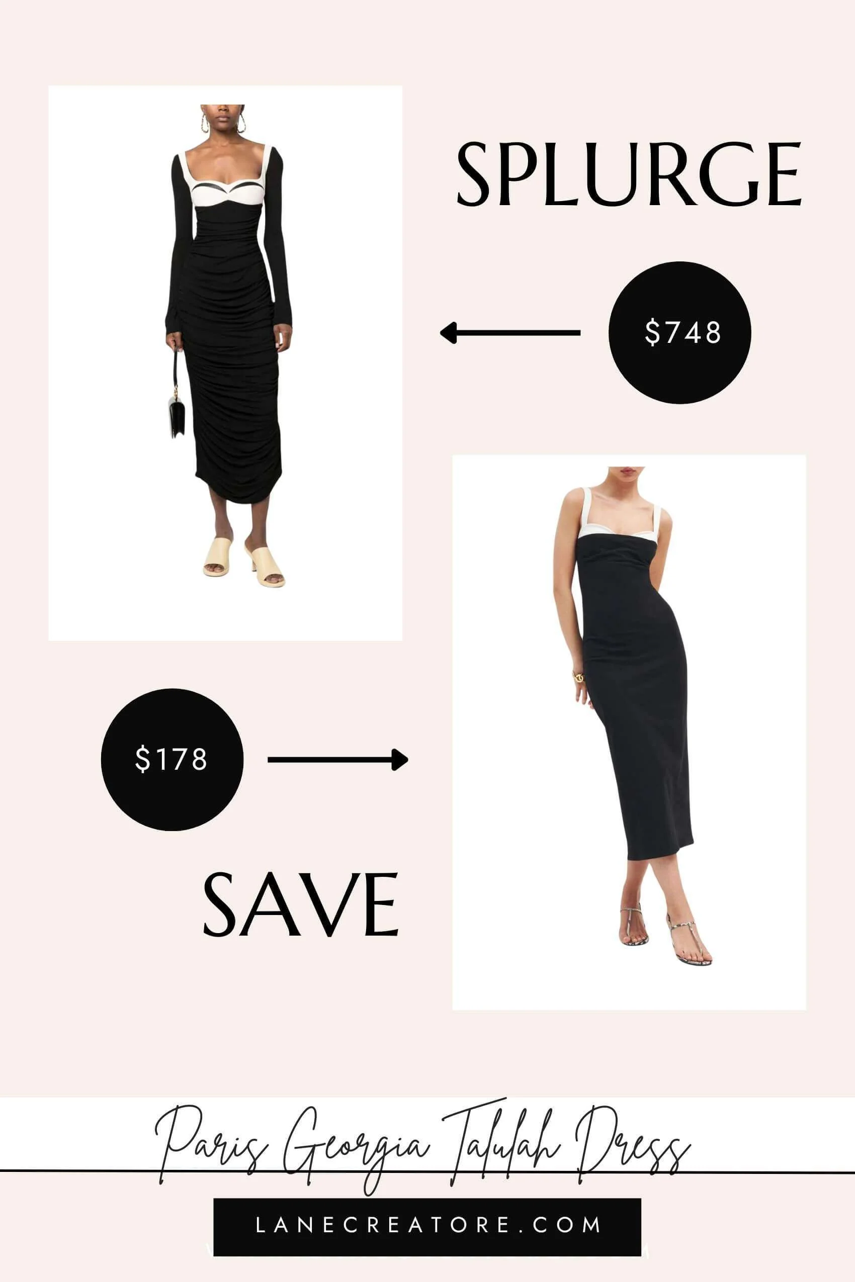 paris georgia talulah dress dupe