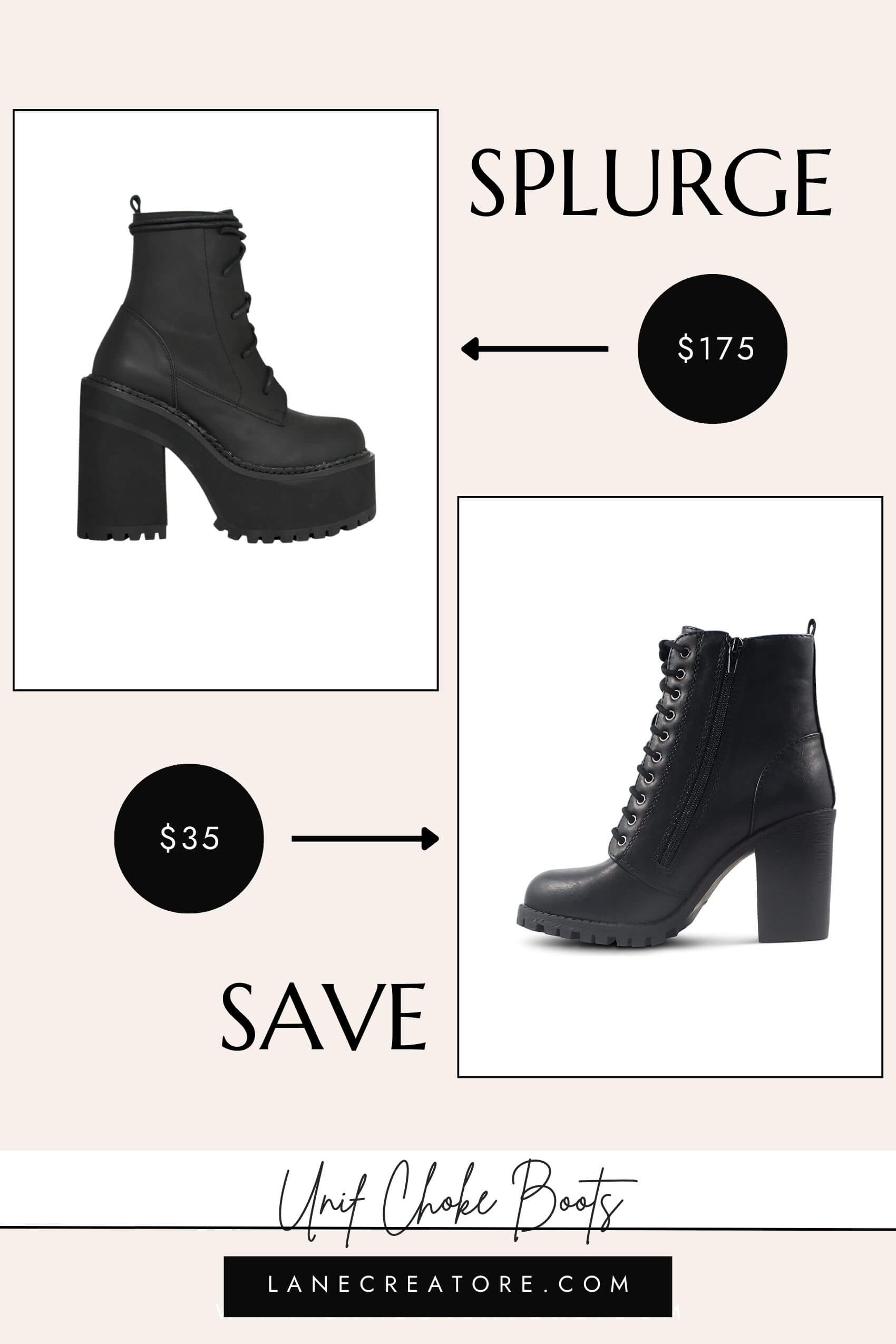 unif choke boot dupe