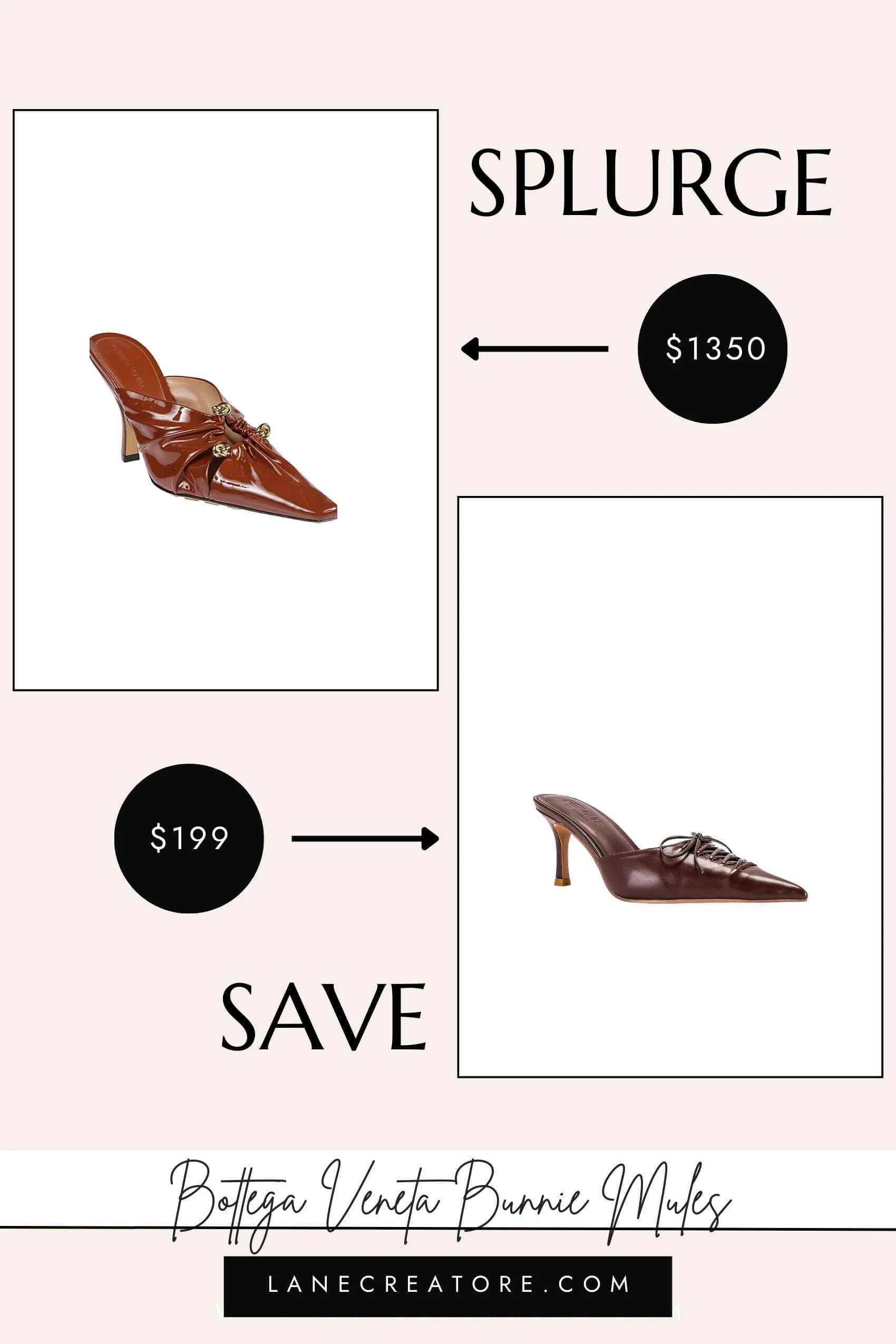 bottega veneta mules dupe