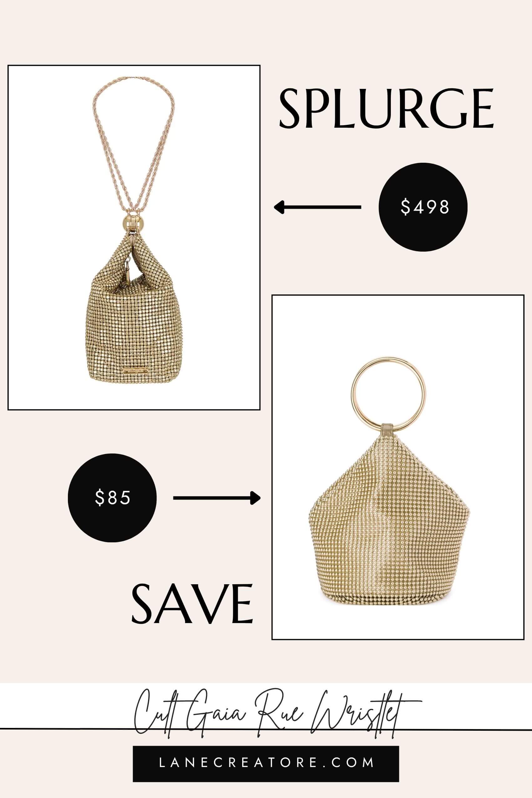 cult gaia rue wristlet dupe