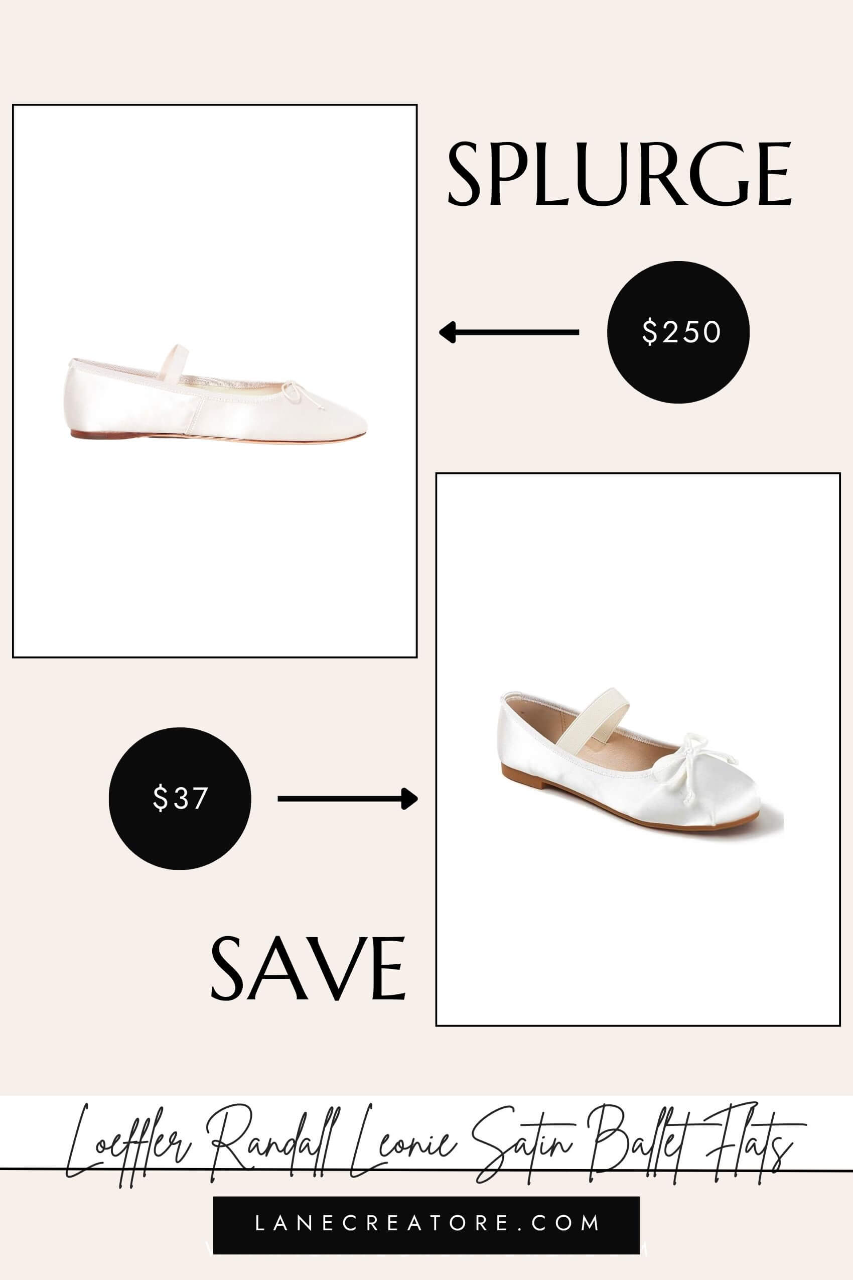 loeffler randall ballet flat dupes