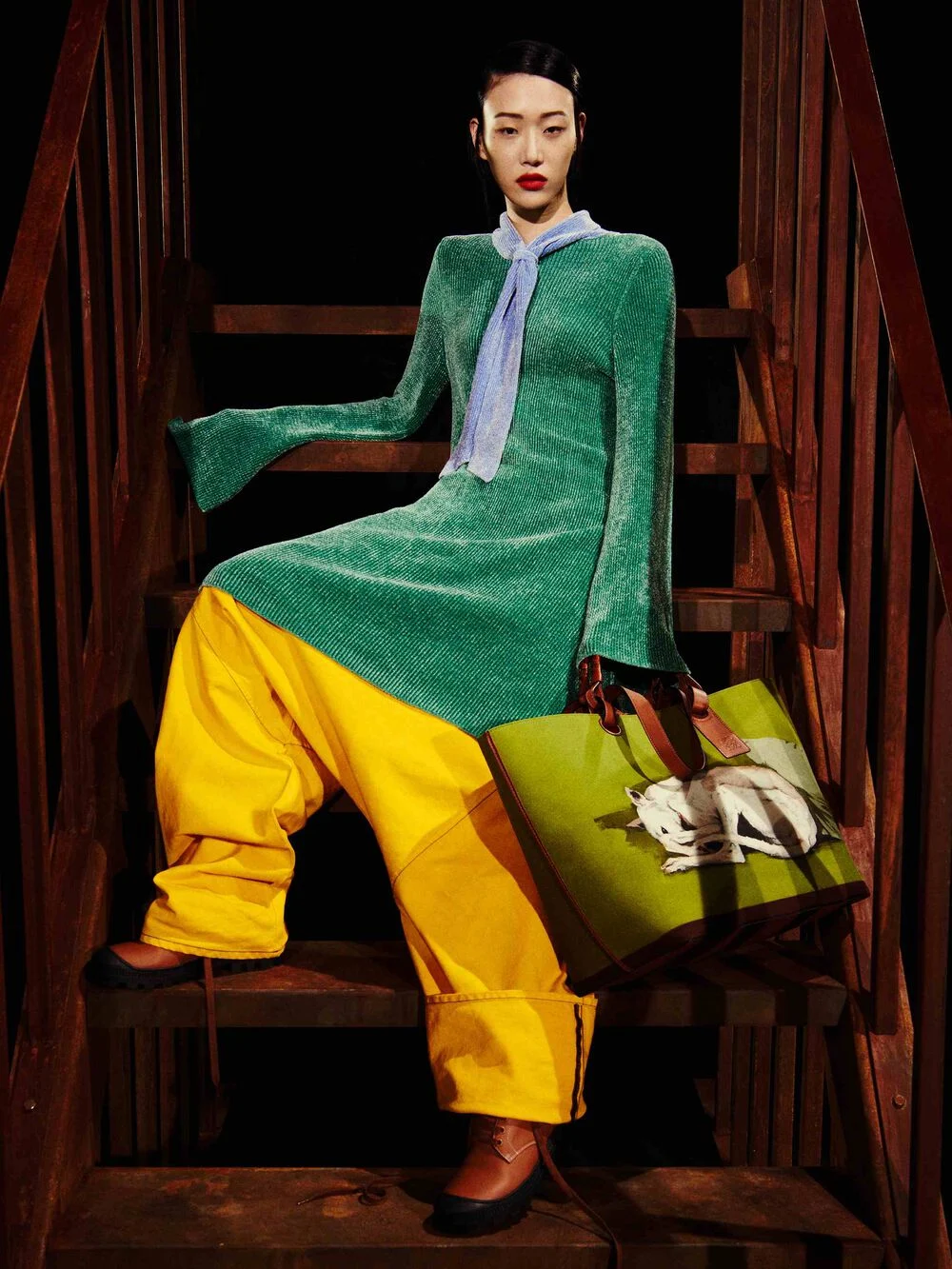 Loewe's Fall/Winter 2021 Women's Pre-Collection, inspired by artist and writer Joe Brainard