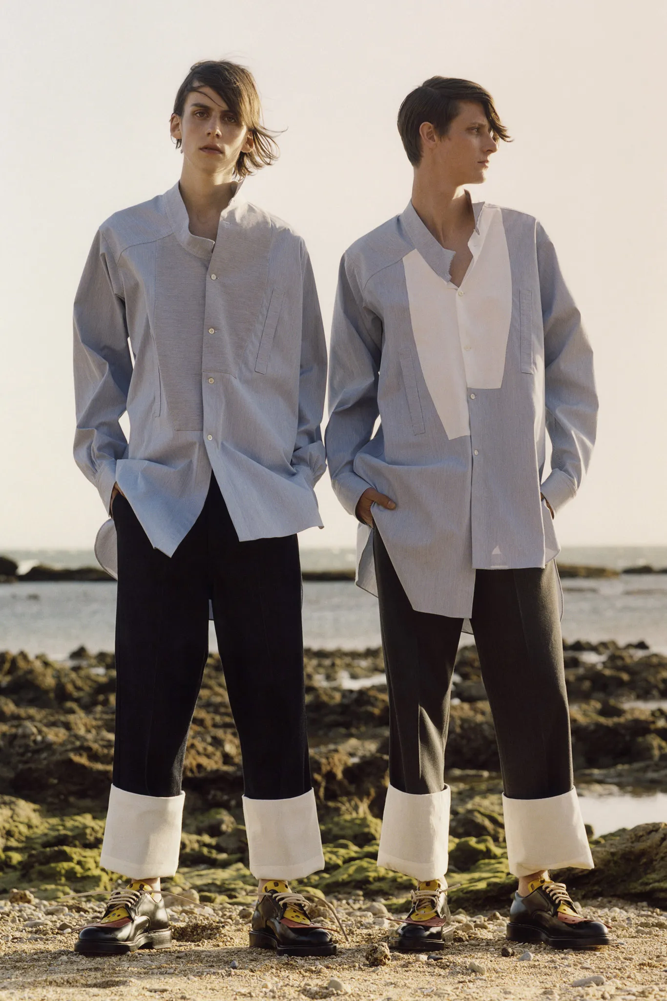 Jonathan Anderson at Loewe's Spring/Summer 2015 Menswear Debut Collection