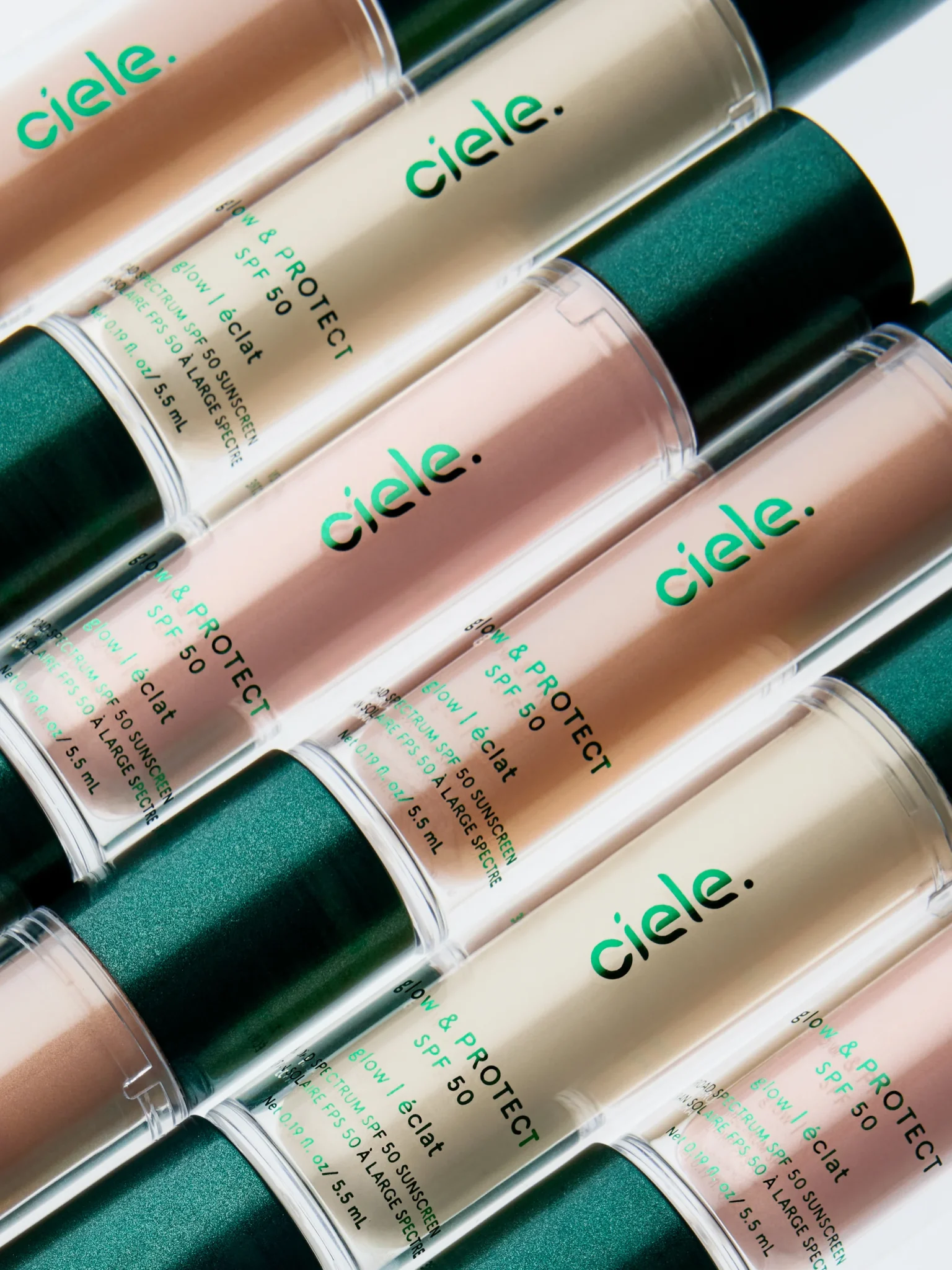ciele cosmetics’ glow
PROTECT SPF 50+ Liquid Highlighter