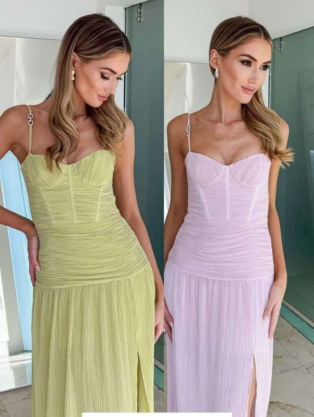 manning cartell double time pleat dress review