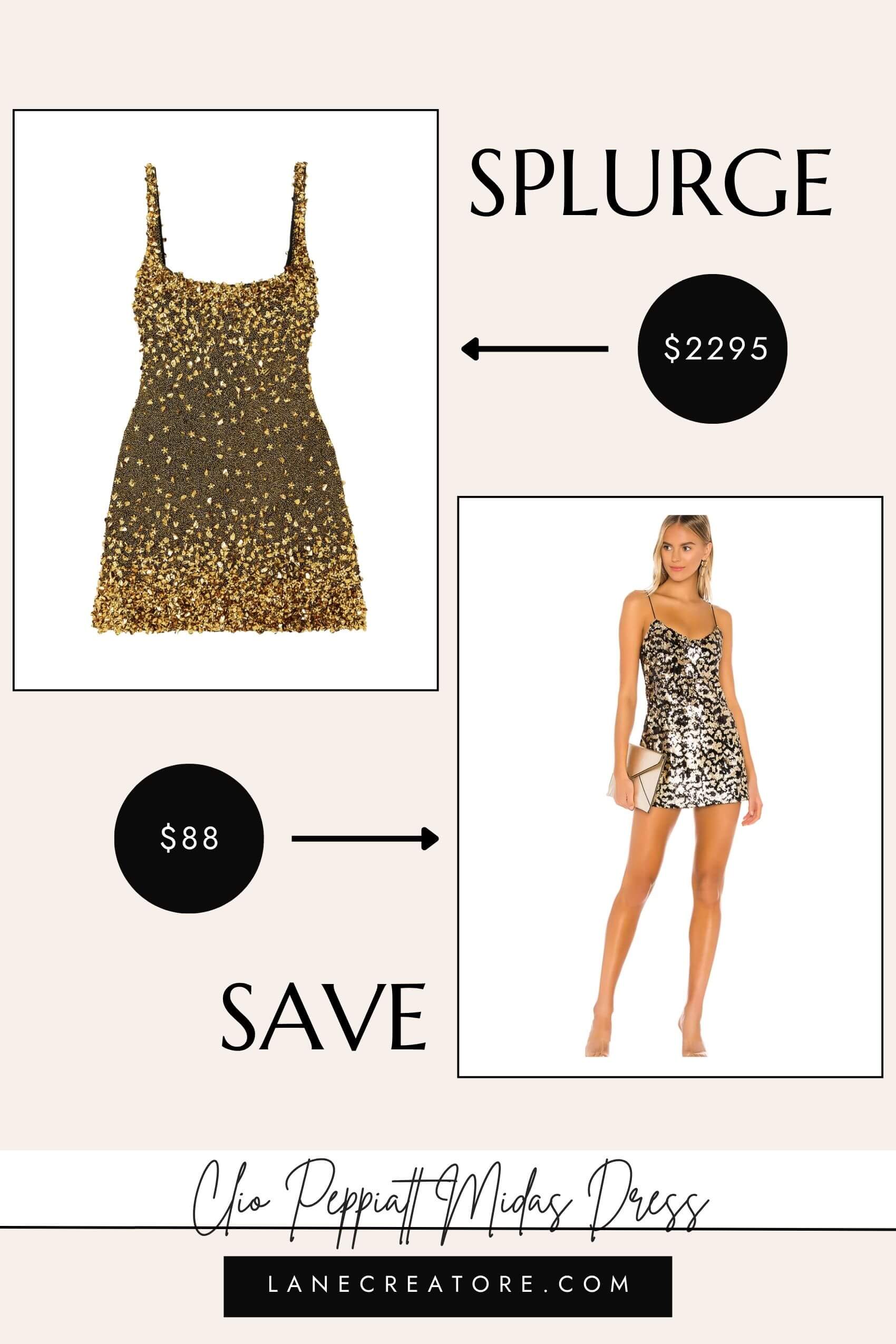 clio peppiatt midas dress dupe