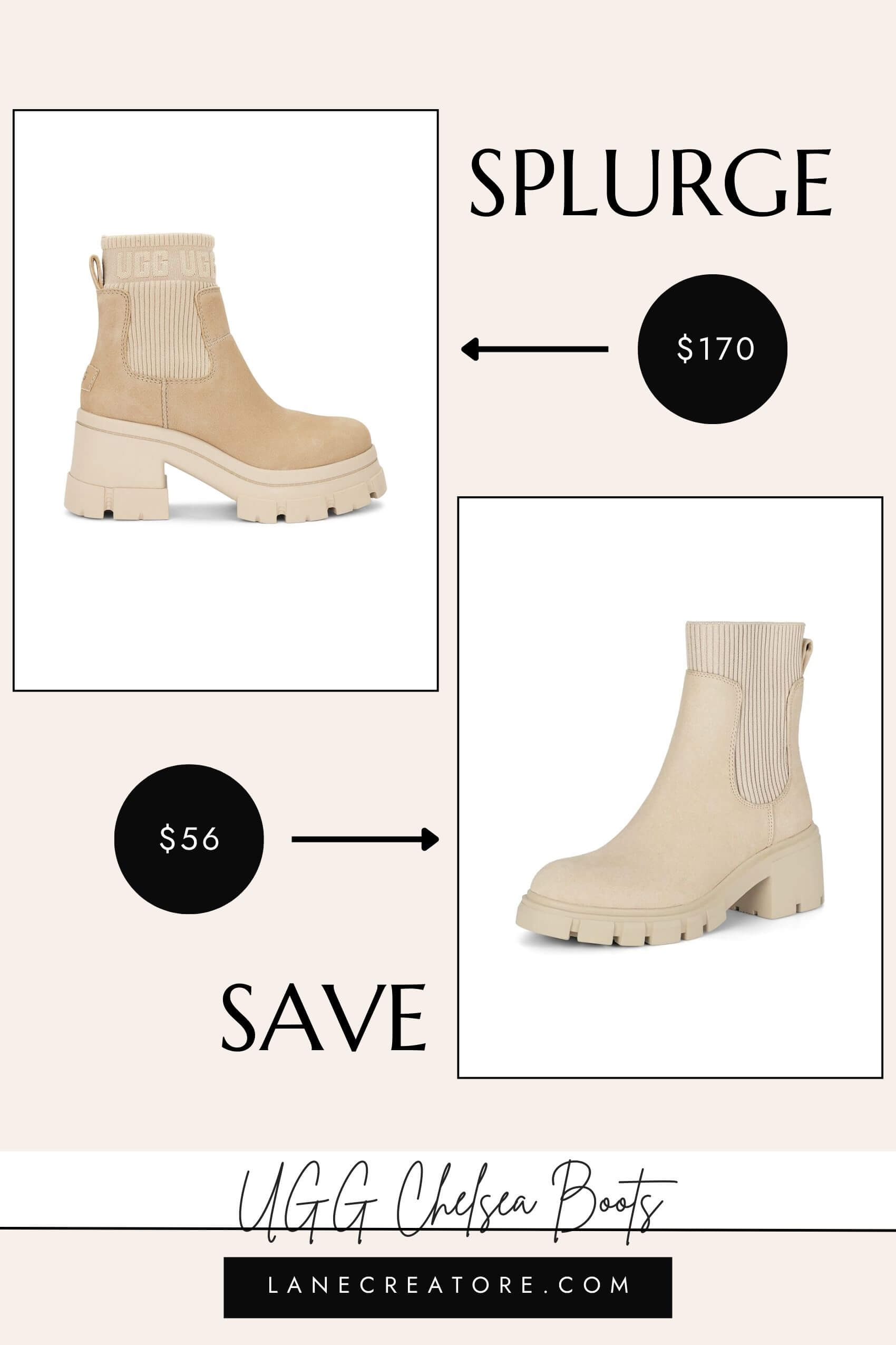 ugg chelsea boots dupe
