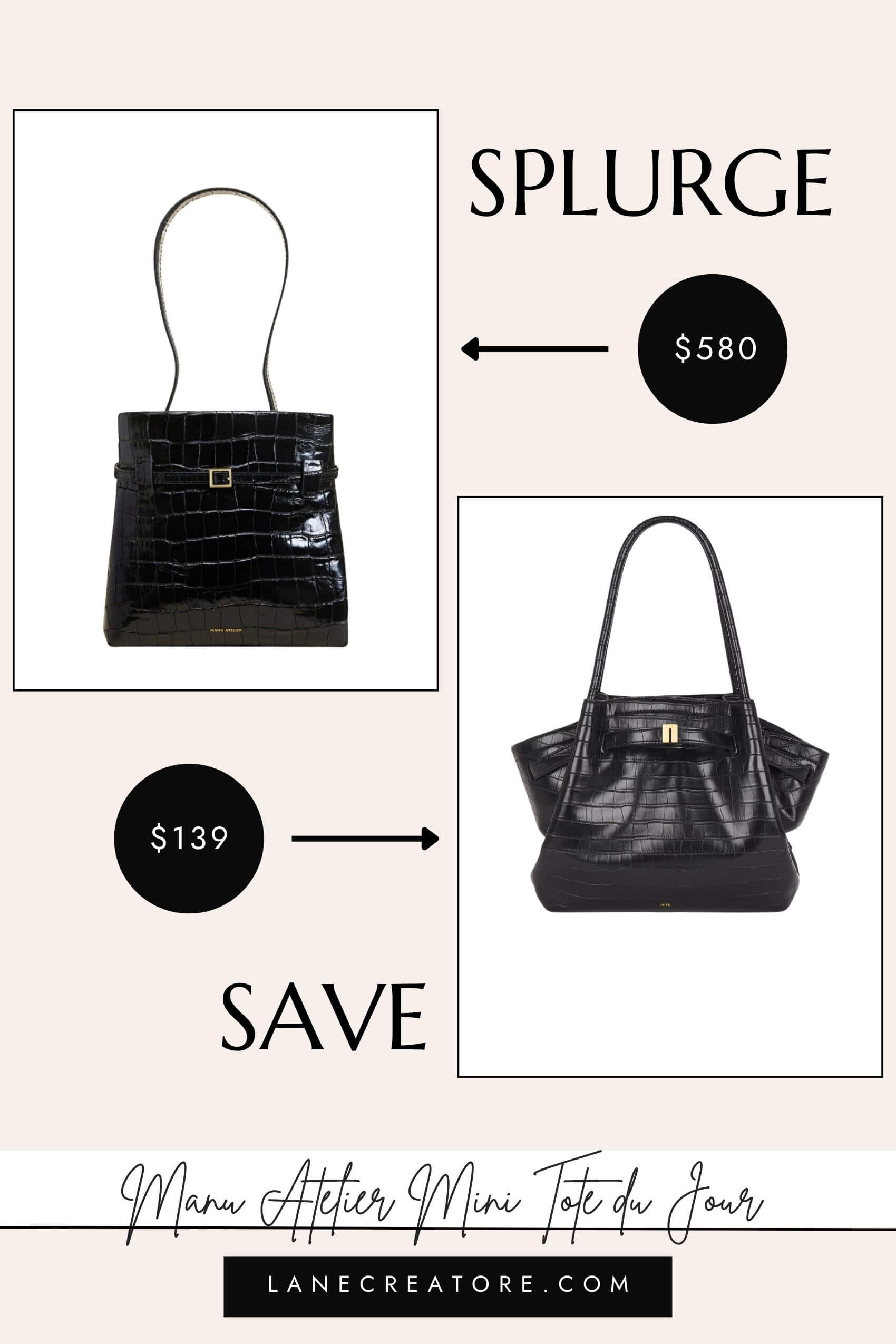 manu atelier mini tote du jour dupe