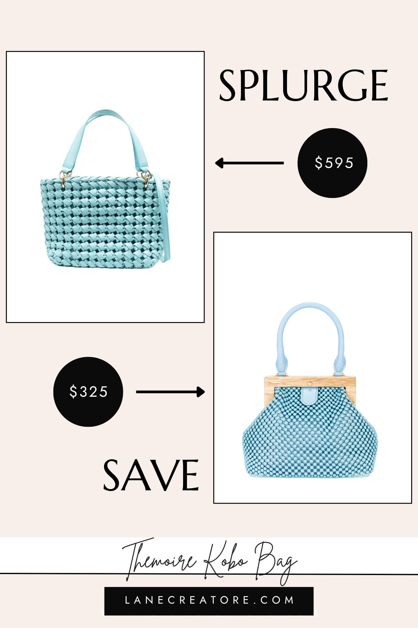 themoire kobo bag dupe
