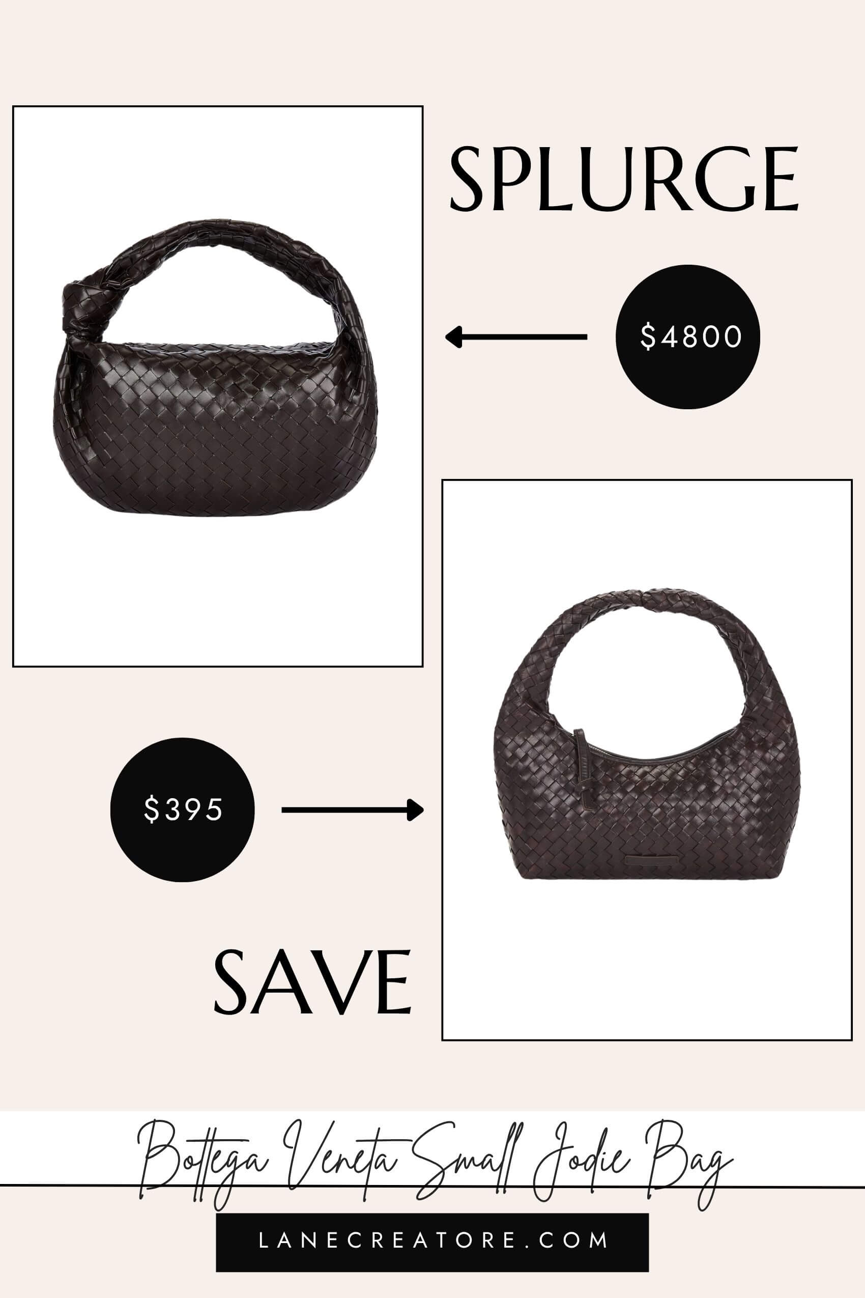 bottega veneta small jodie bag dupe