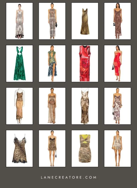 roberto cavalli dress dupes