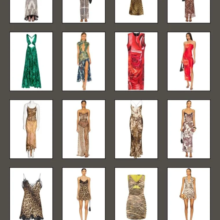 roberto cavalli dress dupes